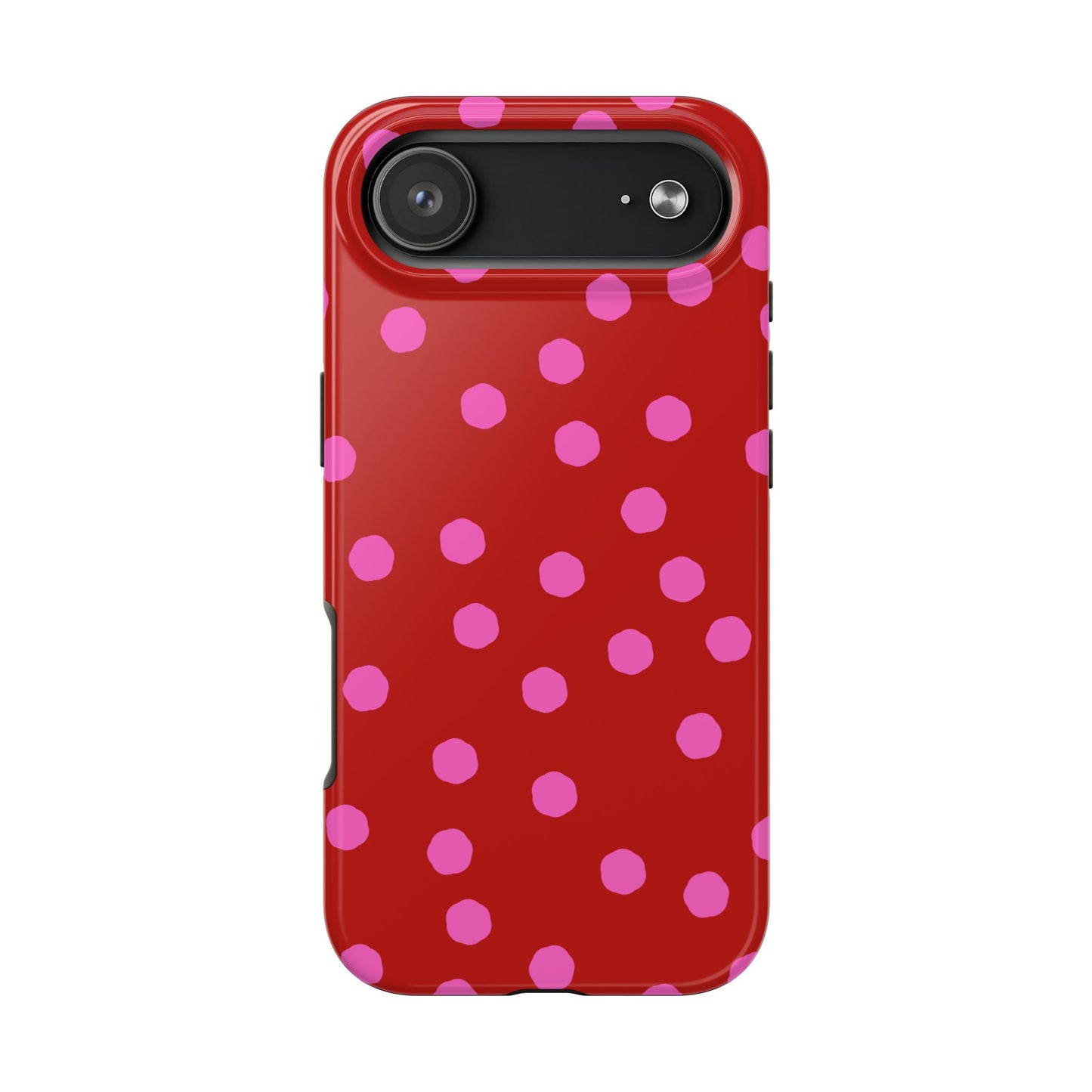 Jumbo Dots Red / Pink Phone Case