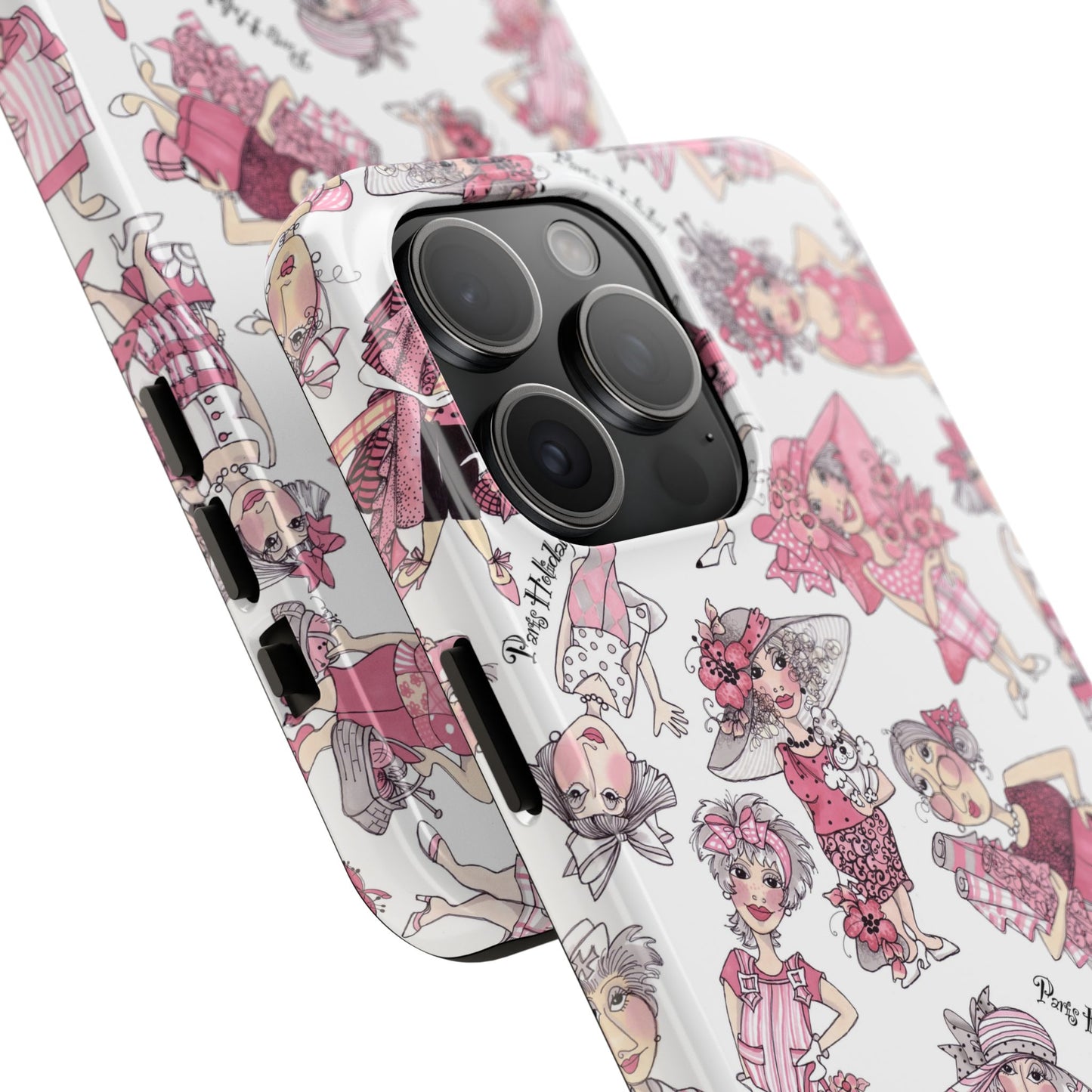 Parisians White Phone Case