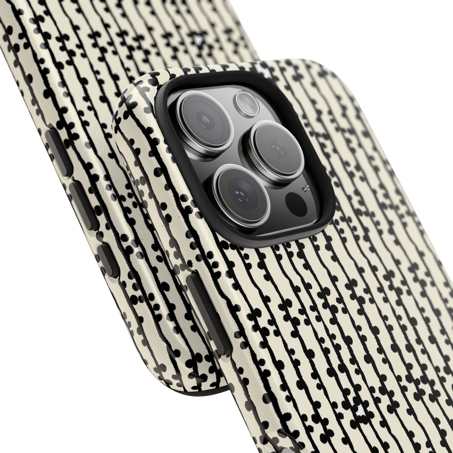 Loopy Stripe Bone Phone Case