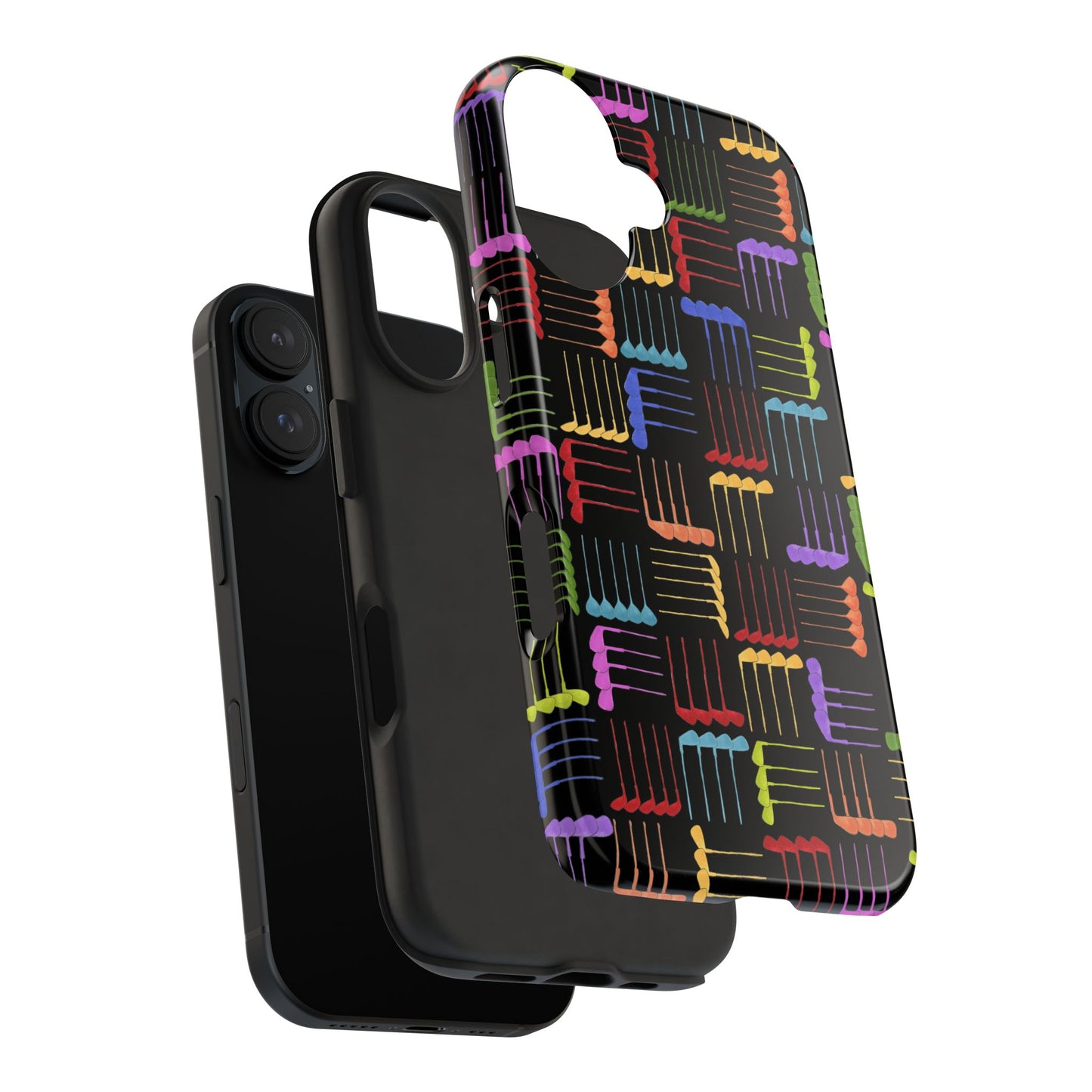 Club Weave Black Phone Case