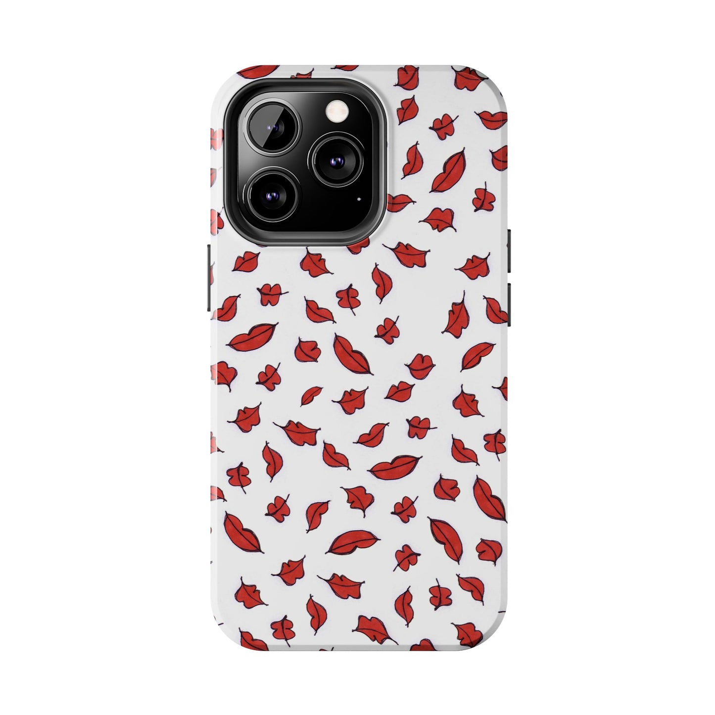 Autumn Lips White Phone Case