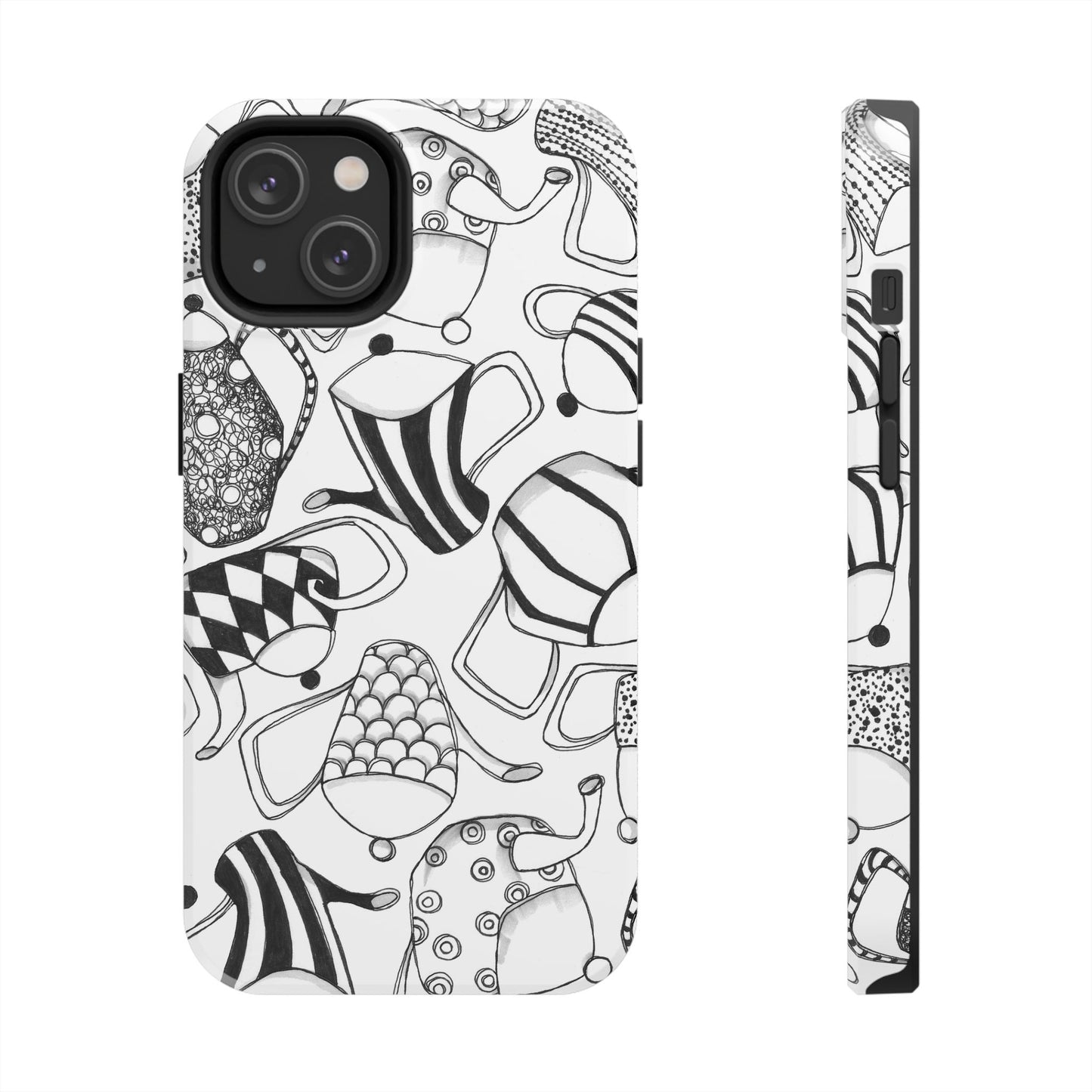 Coffee, Tea Anyone? White Phone Case