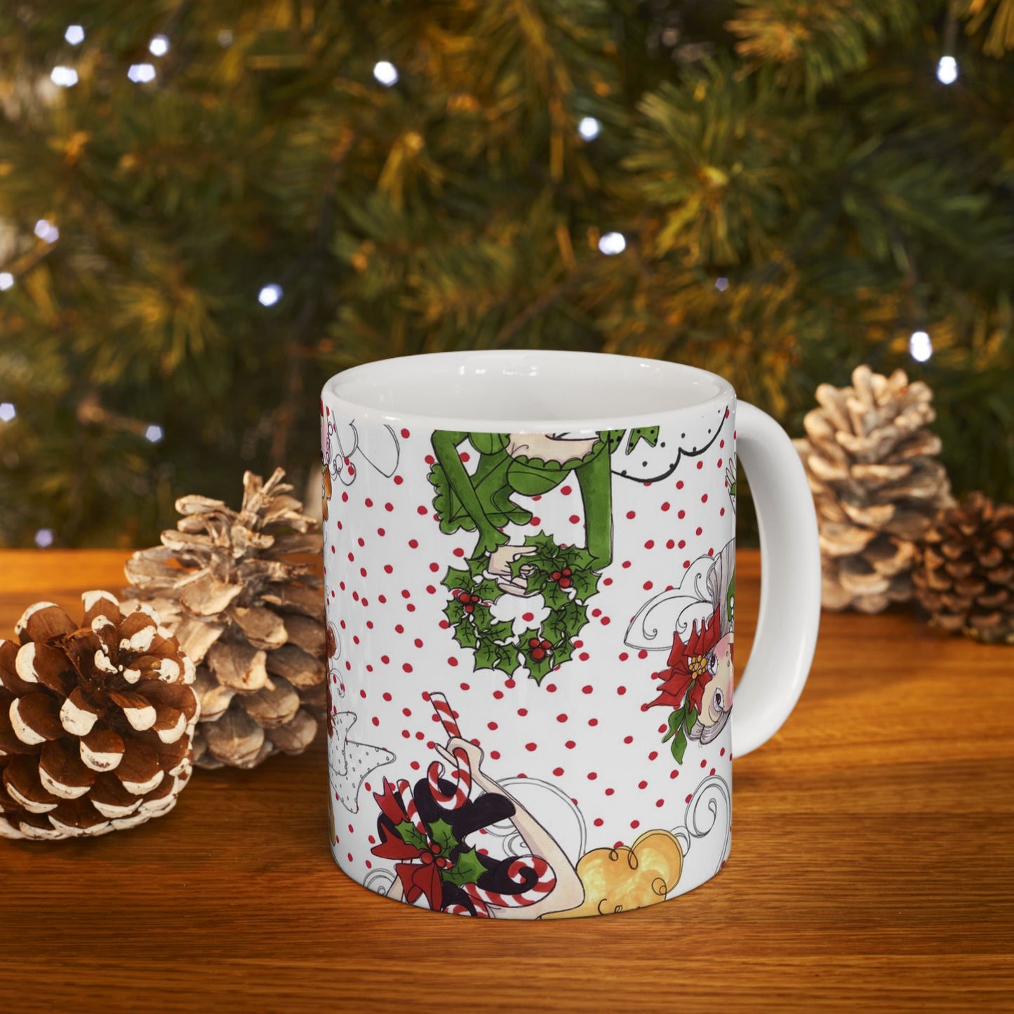 Fairy Toss White / Red Cup