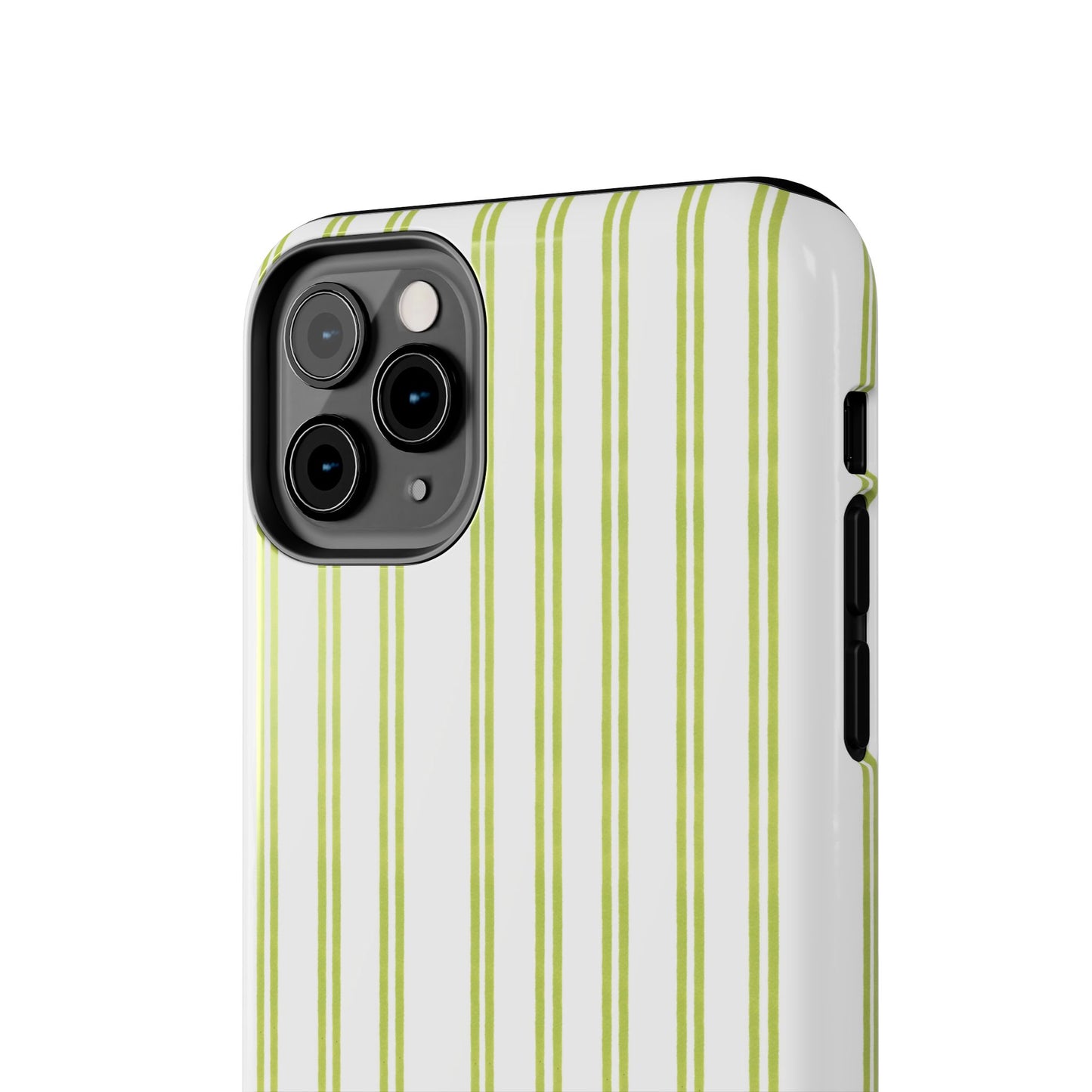 Green Double Stripe Phone Case