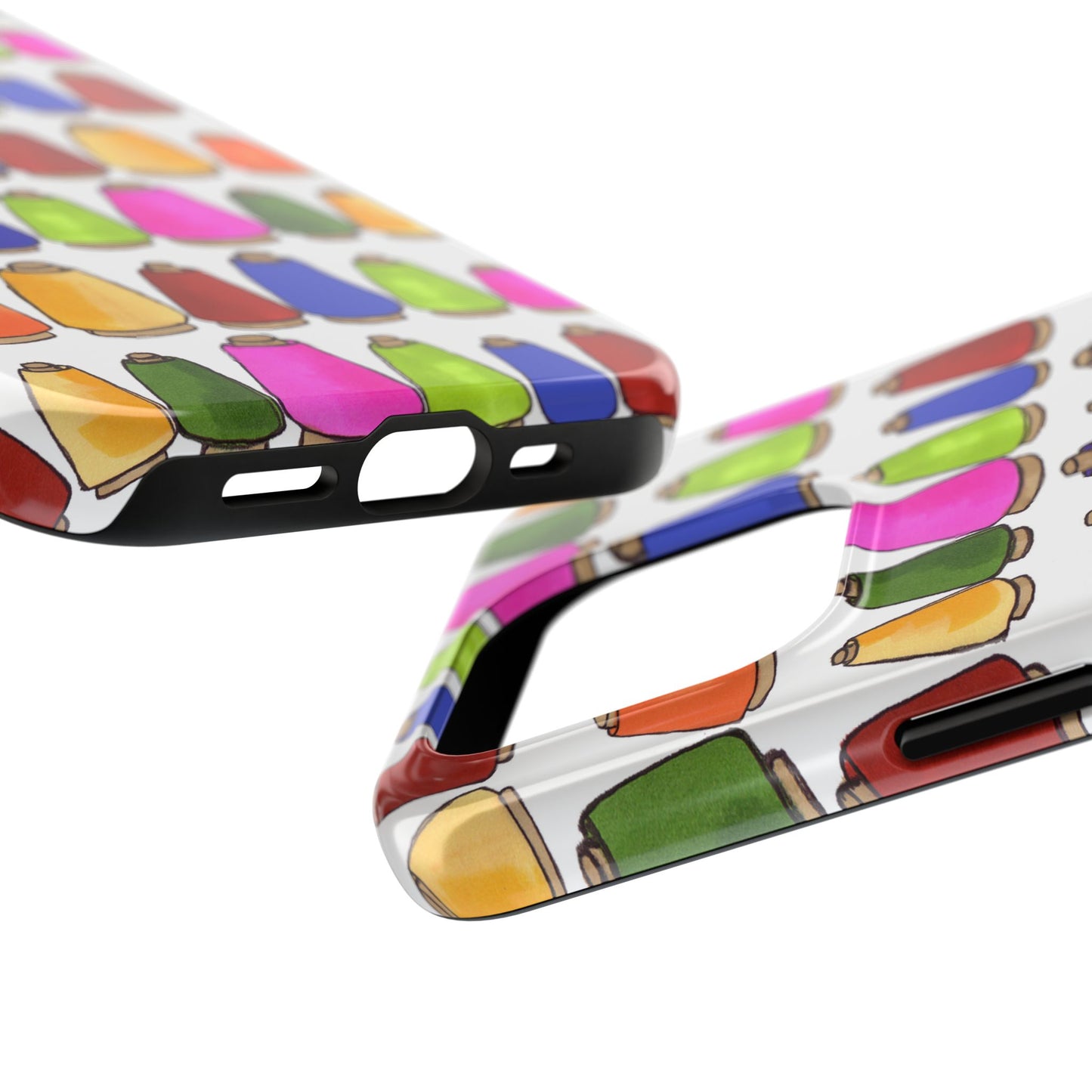 Coneiferous White / Multi Phone Case