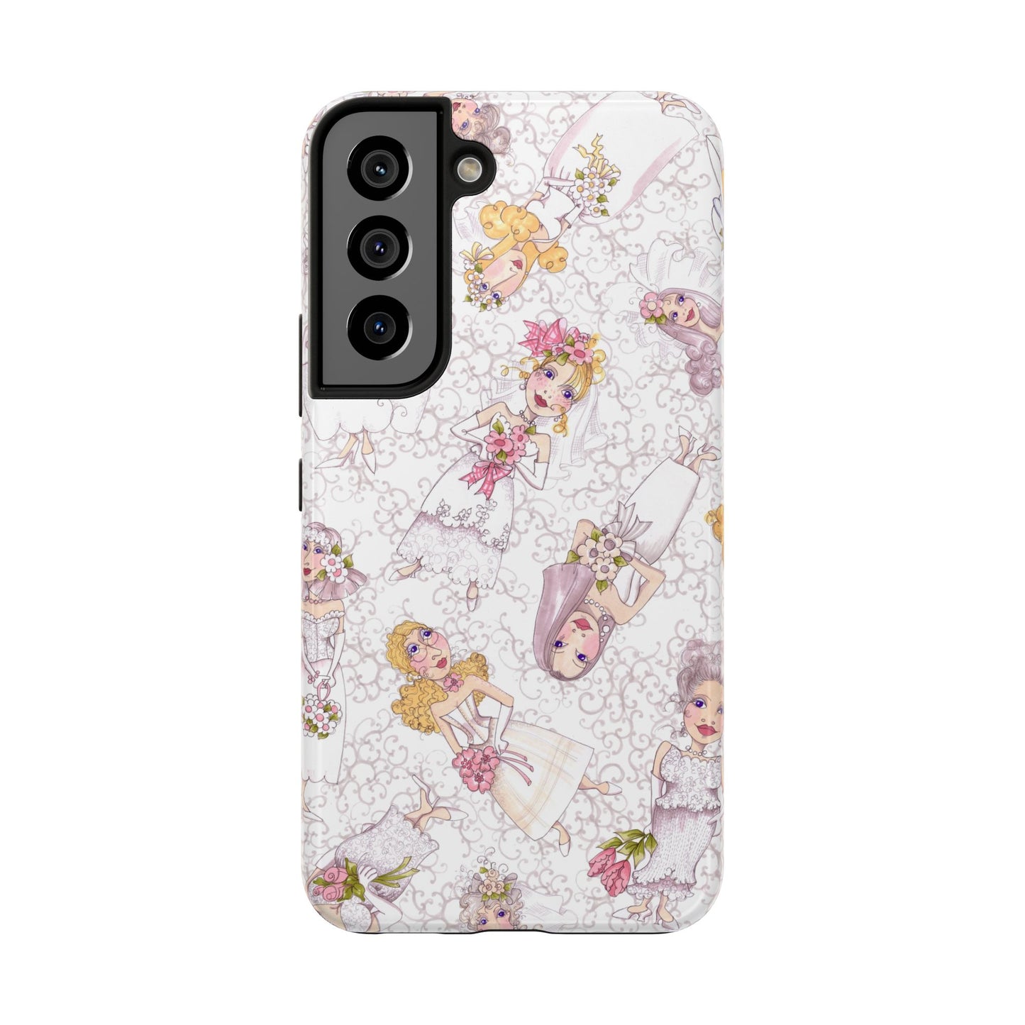 Bridal Scroll Phone Case