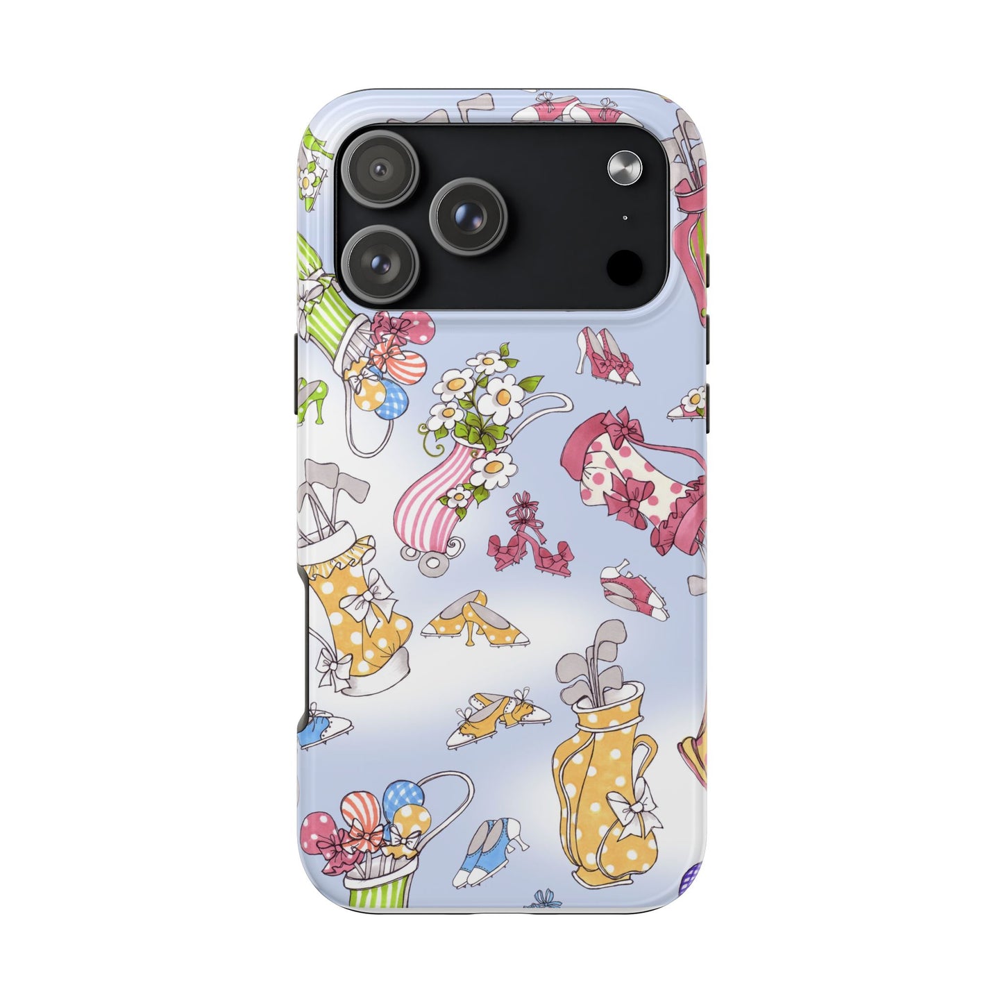 Bags & Shoes Blue Phone Case