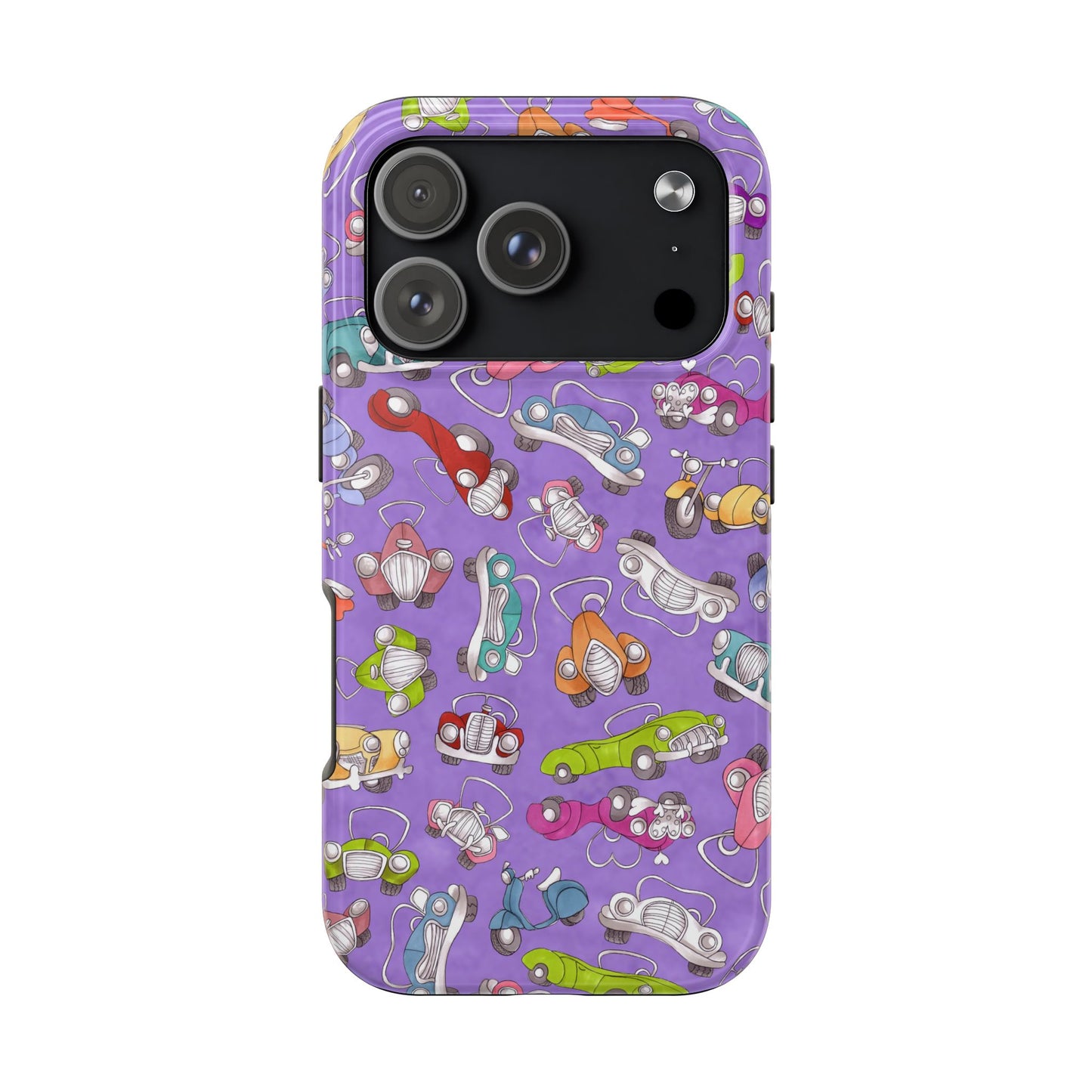 Pile Up Purple Phone Case