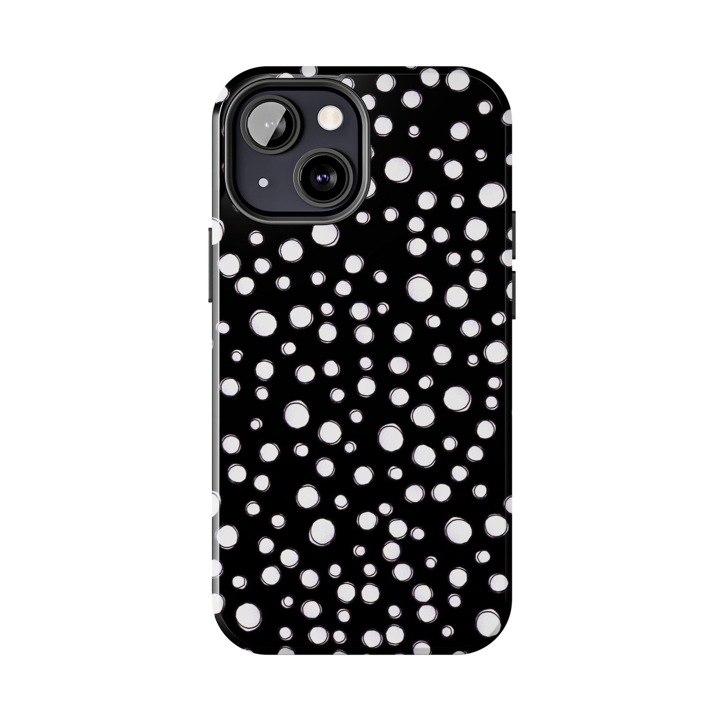 Pot Dots Black Phone Case