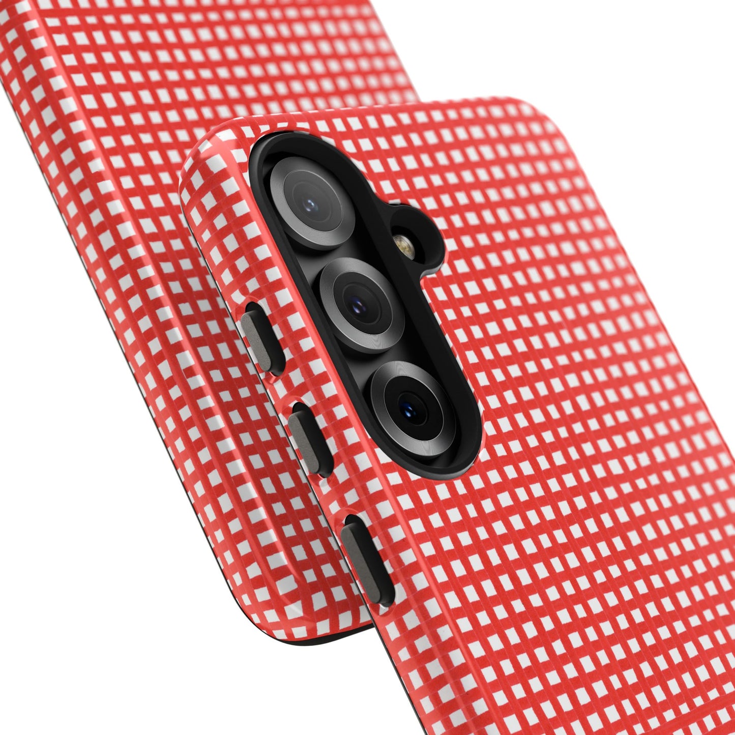 Chipper Check Red Phone Case