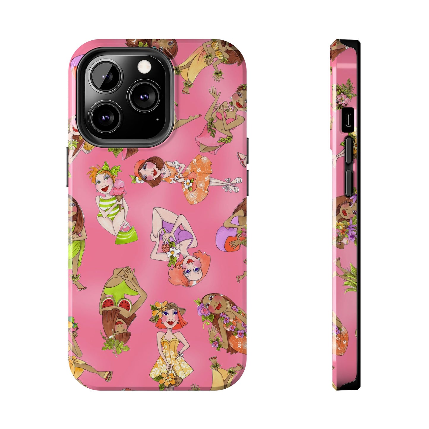 Island Toss Pink Phone Case