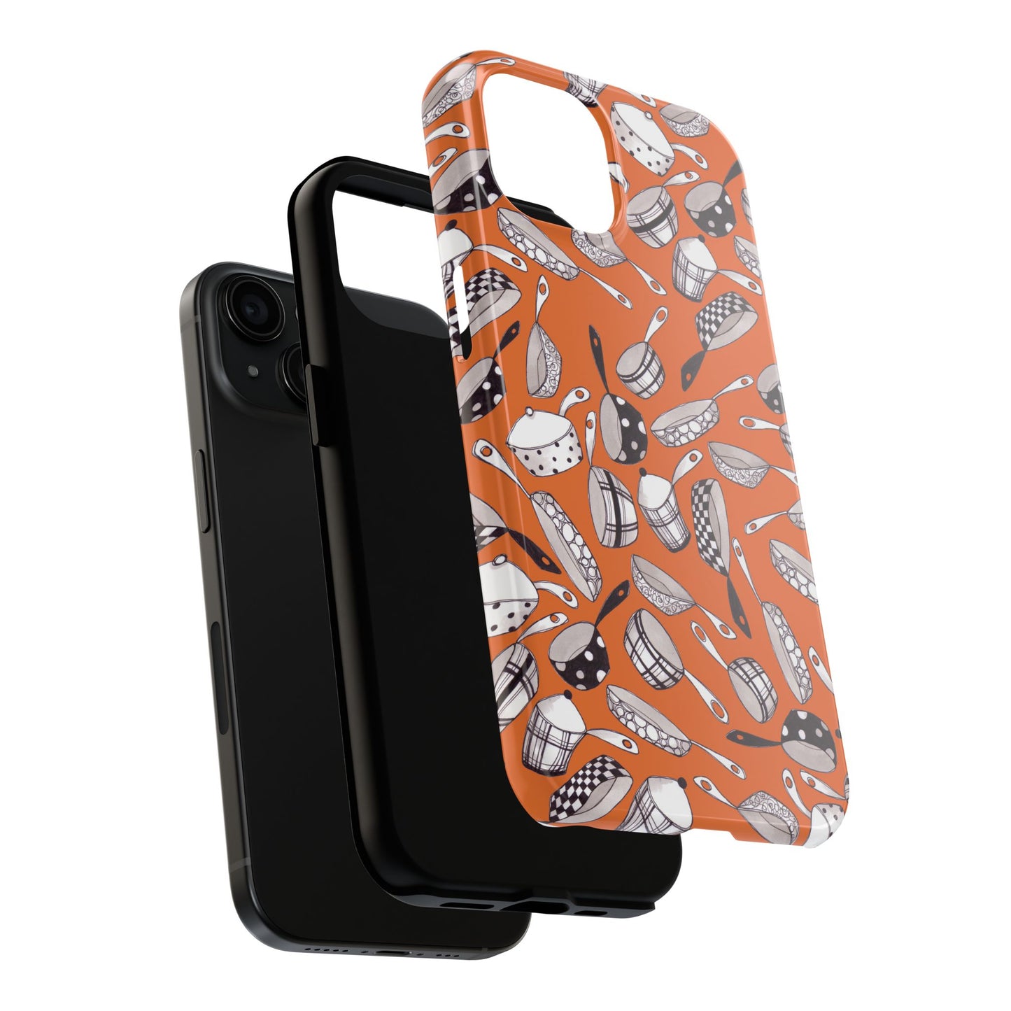 Pots & Pans Flyin' Orange Phone Case