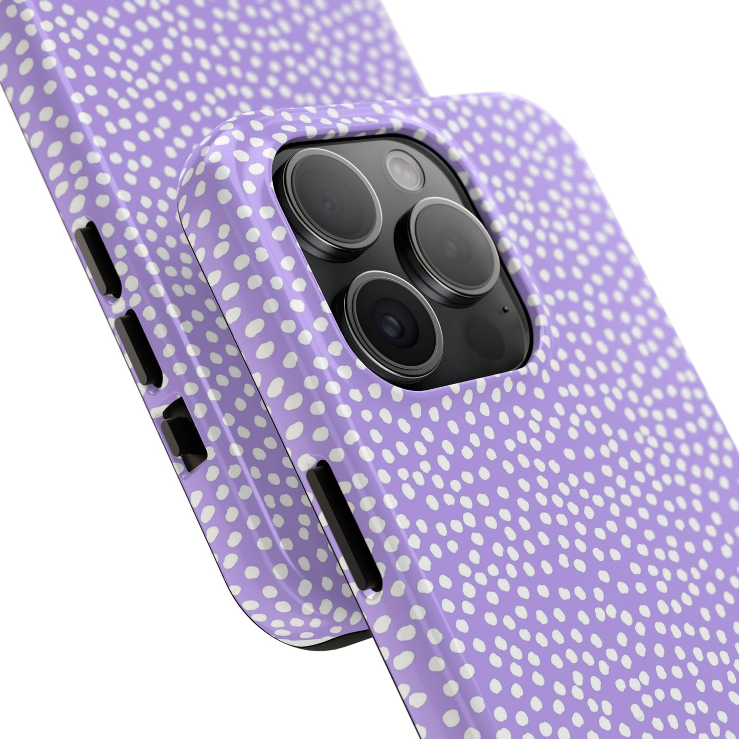 Bitty Dots Lilac / White Phone Case