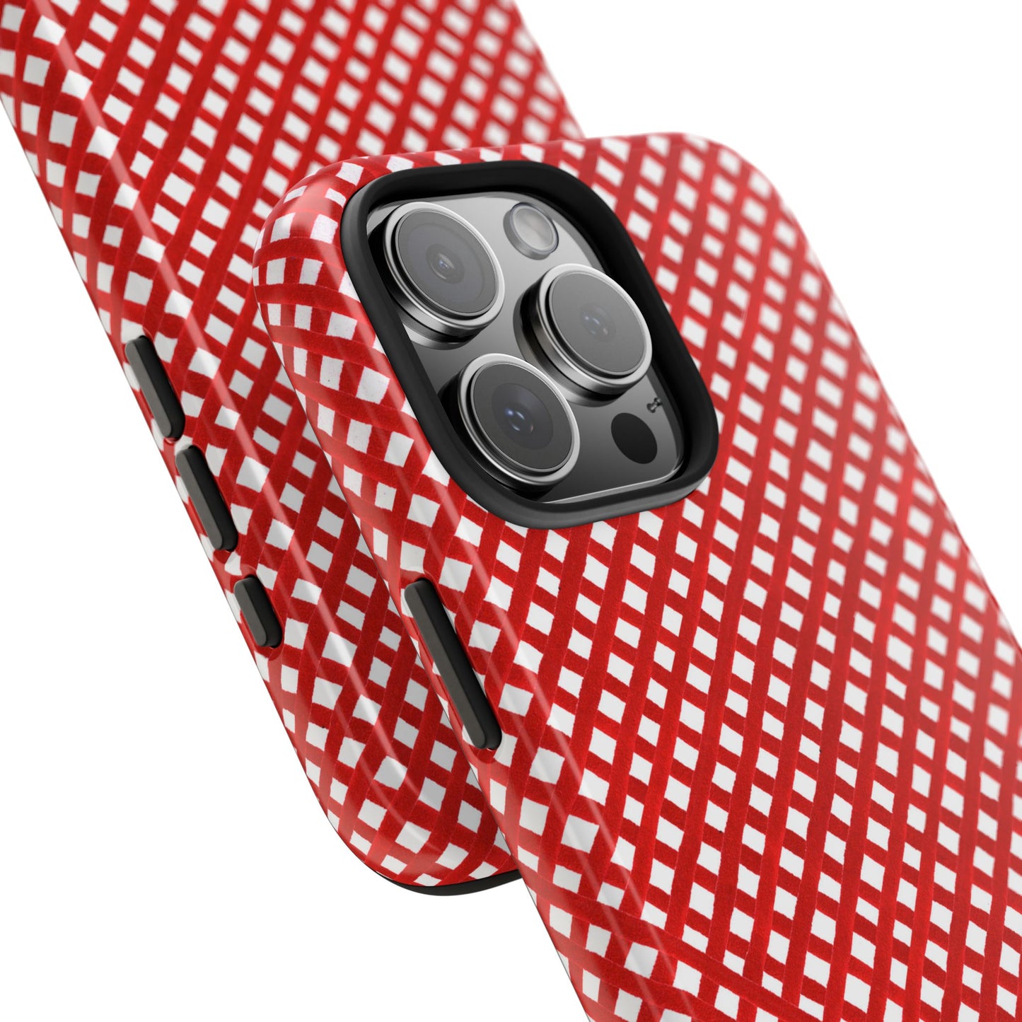 Trellis Check Red Phone Case