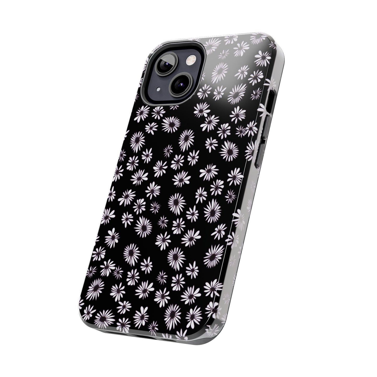 Random Daisy Black / White Phone Case