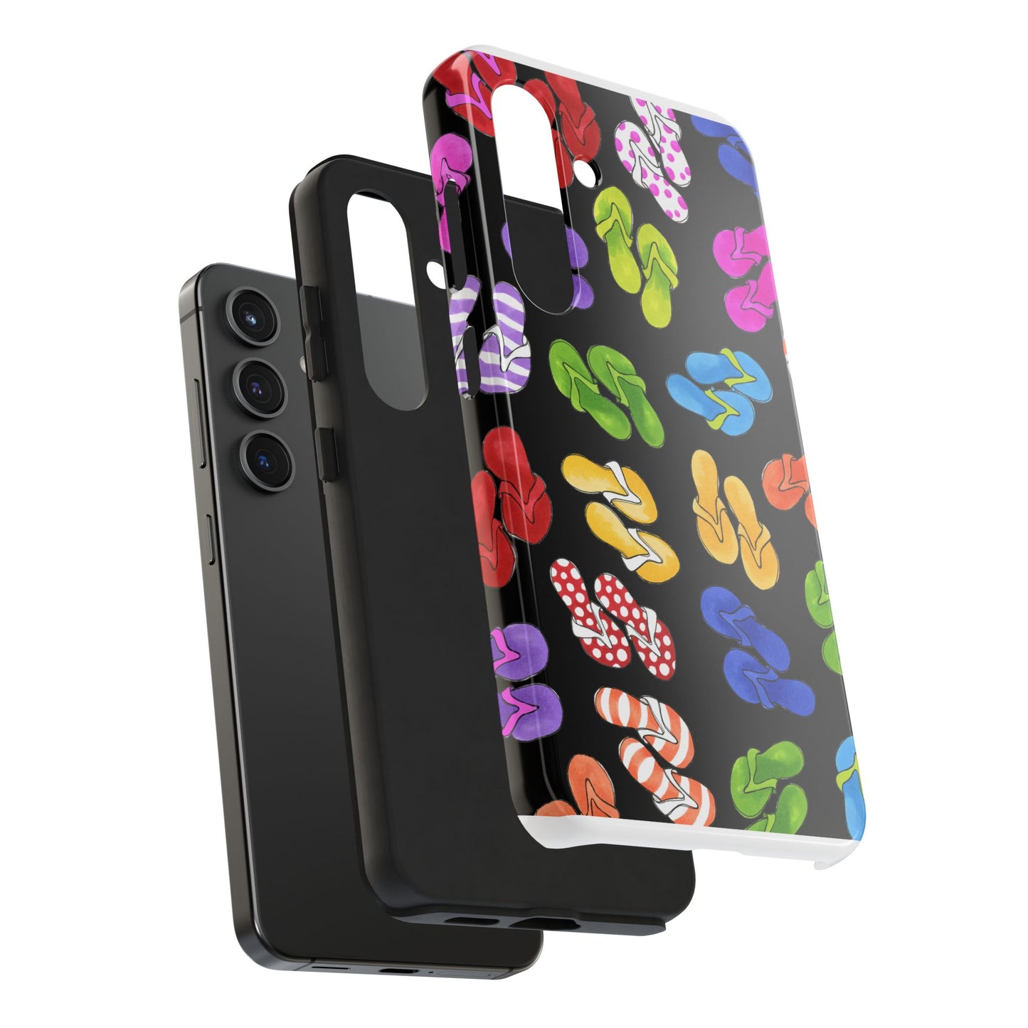 Fun Flops Black Phone Case
