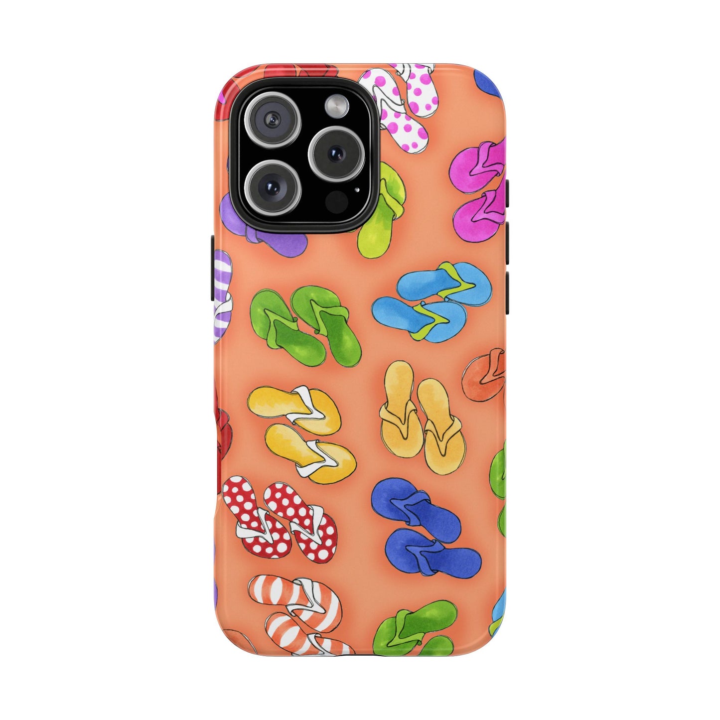 Fun Flops Orange Phone Case