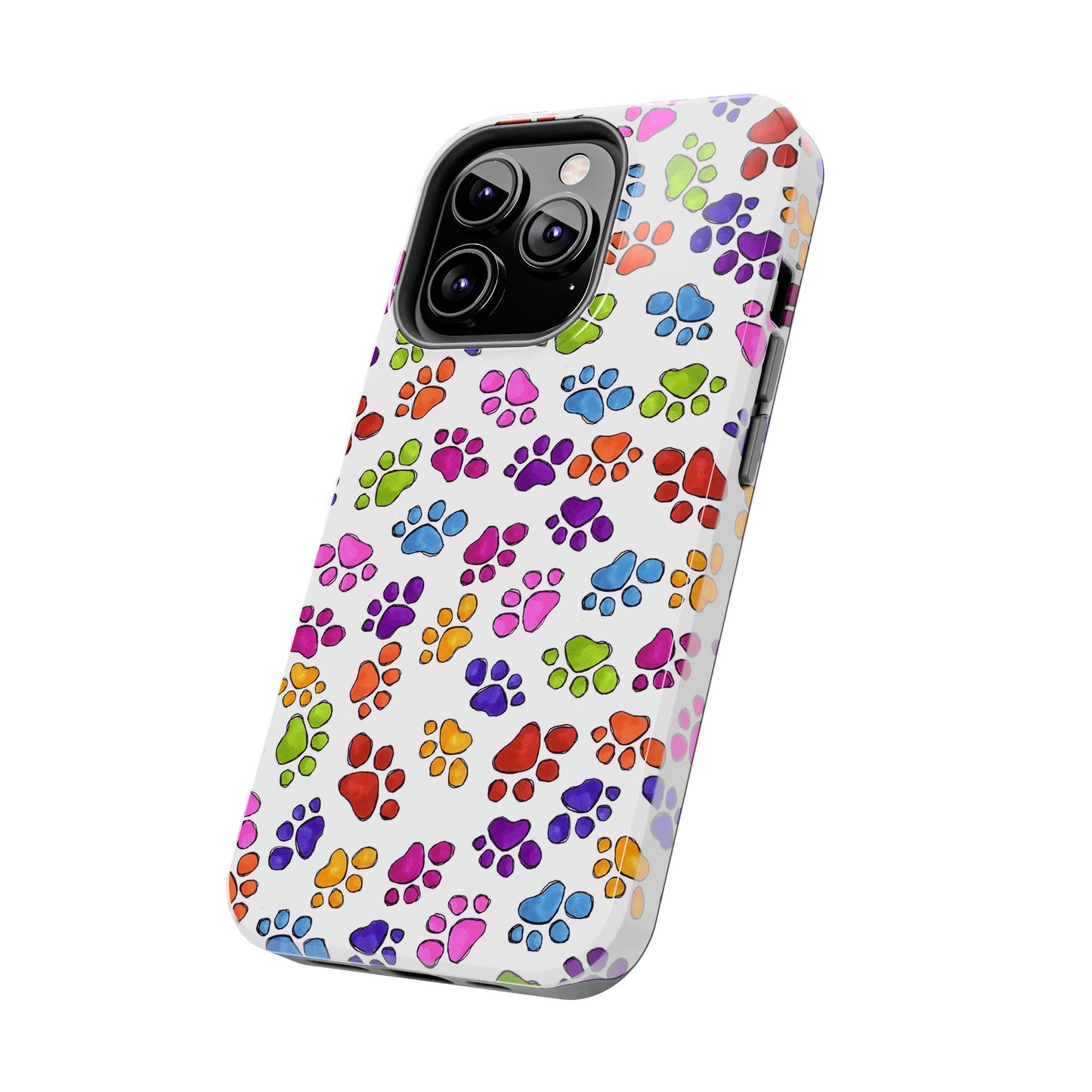 Fancy Paws White Phone Case