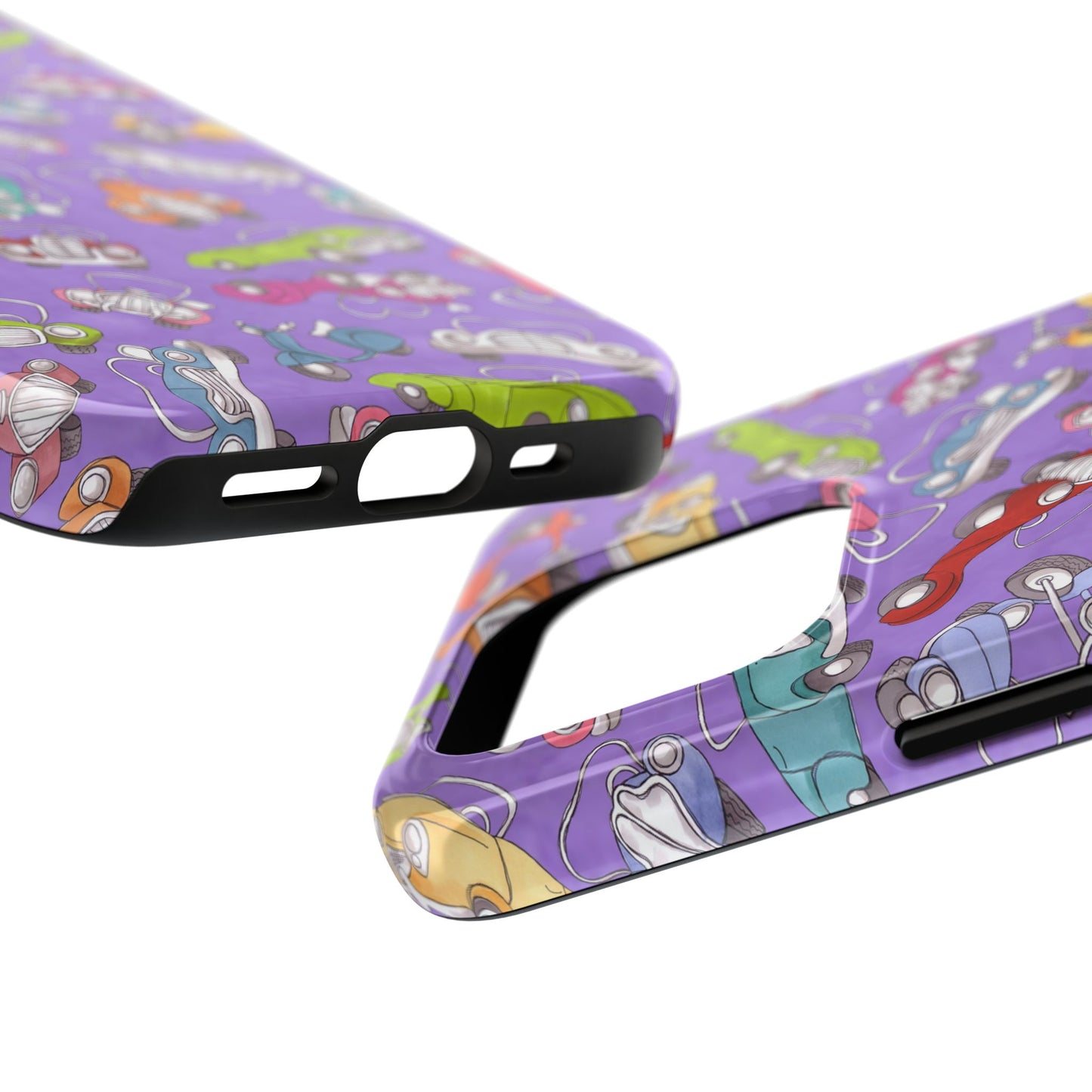 Pile Up Purple Phone Case