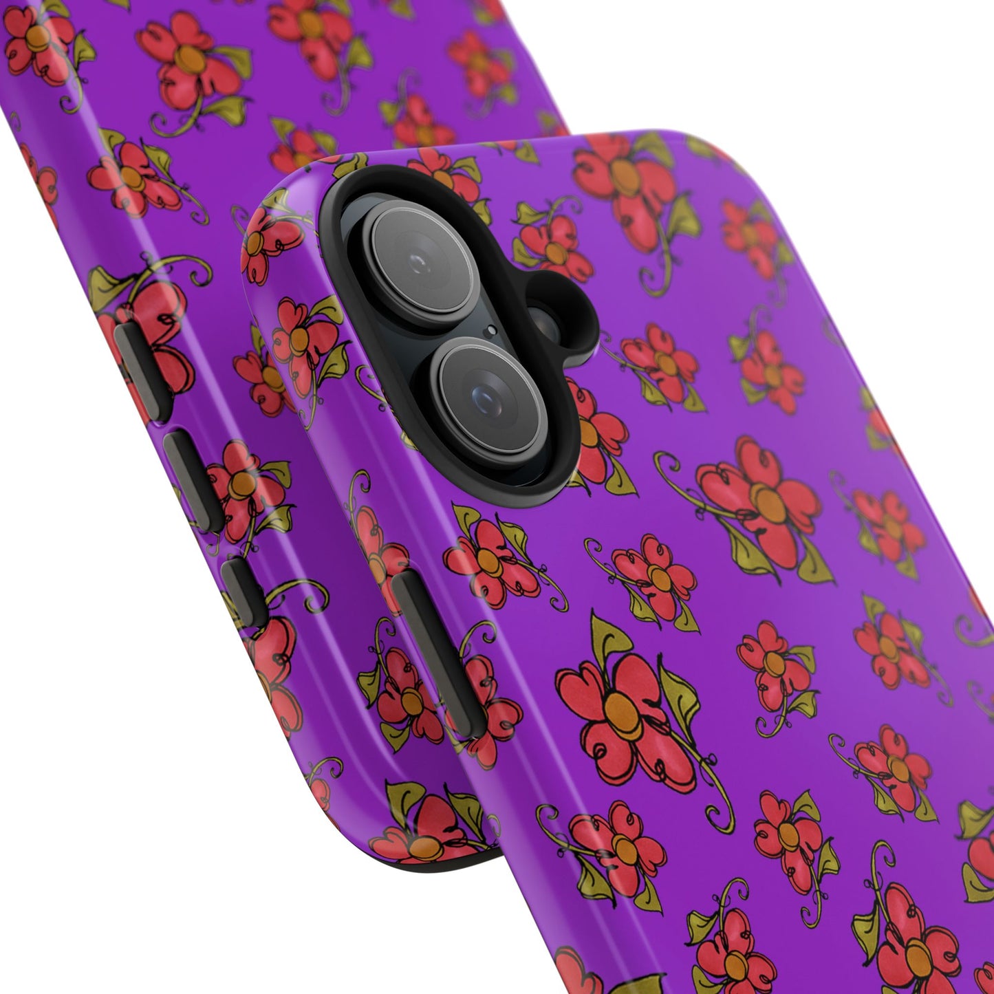Daisy Caper Purple Phone Case