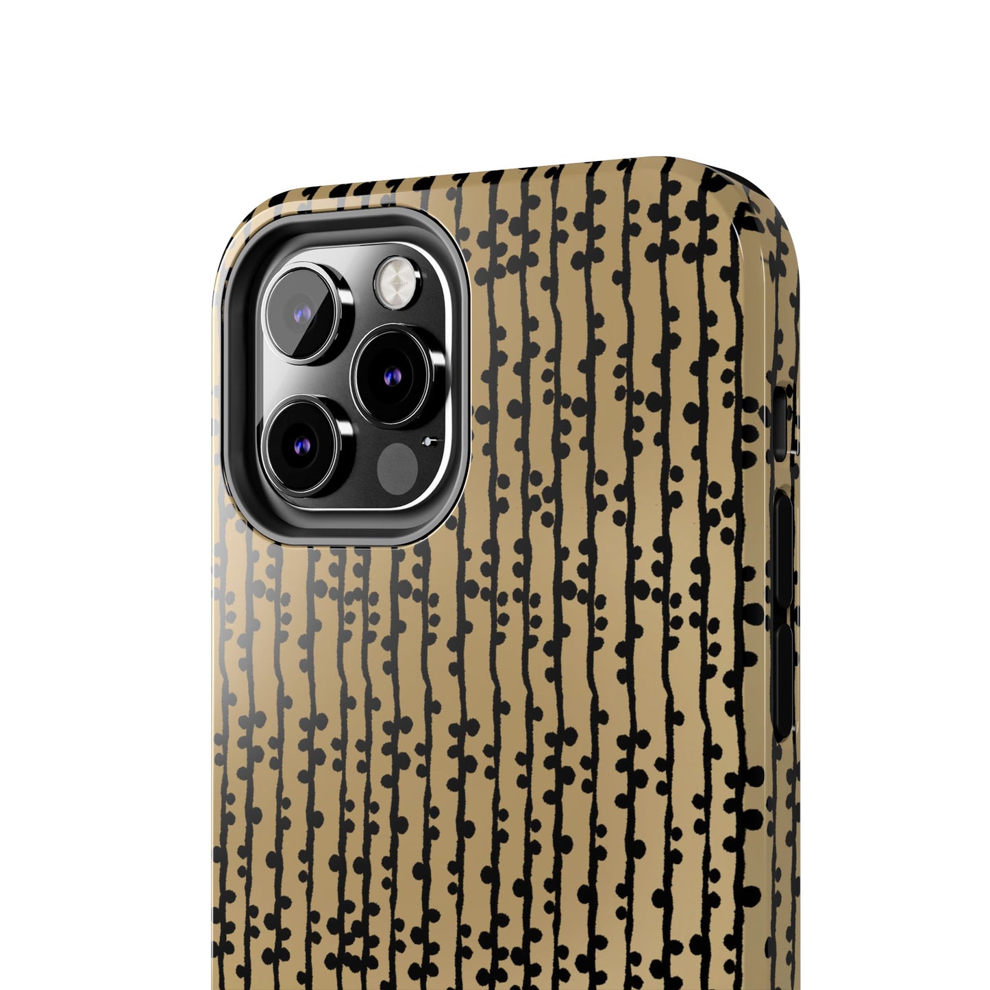 Loopy Stripe Tan Phone Case