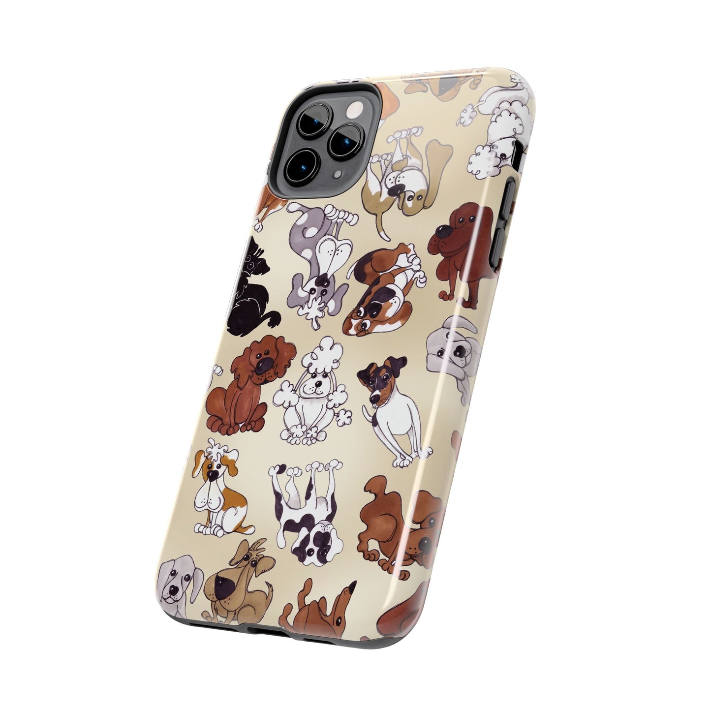 Tossed Doggies Bone Phone Case