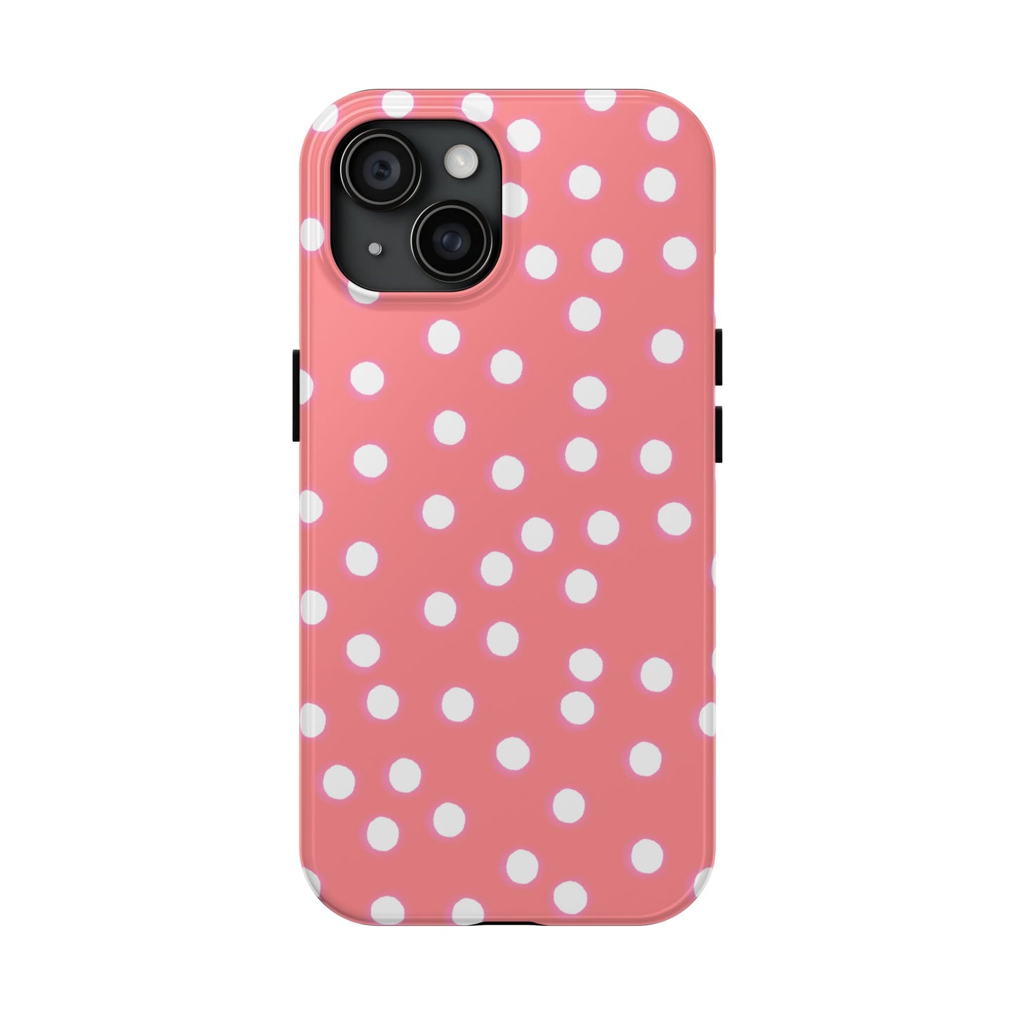 Plump Dots Coral Phone Case