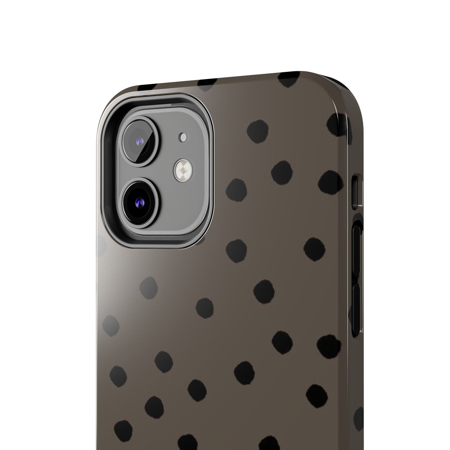 Dinky Dots Toast / Black Phone Case