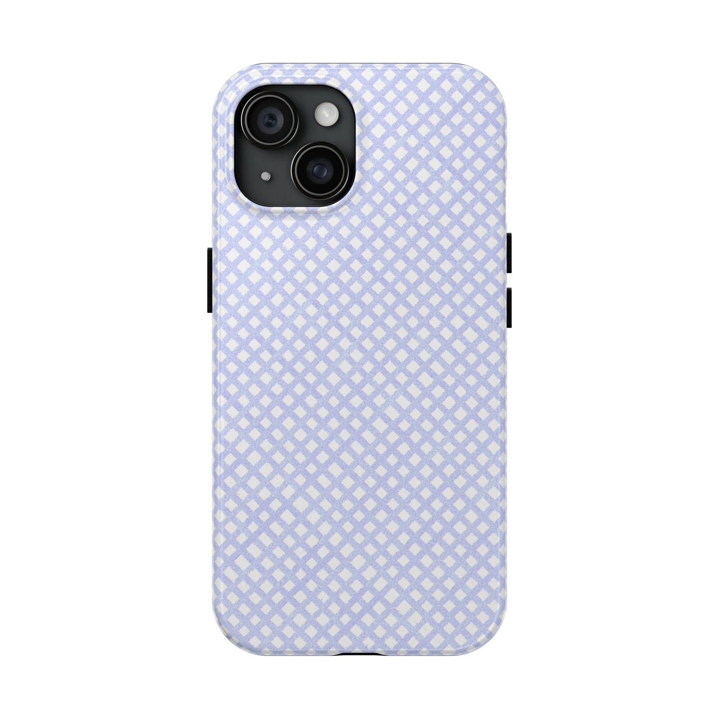 Bias Check Light Blue Phone Case