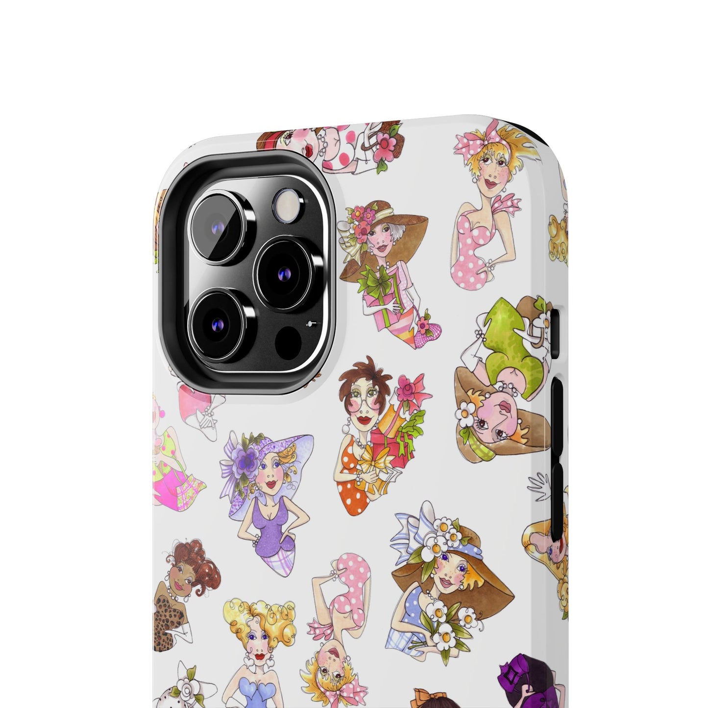 Fast Women Tossed White Phone Case