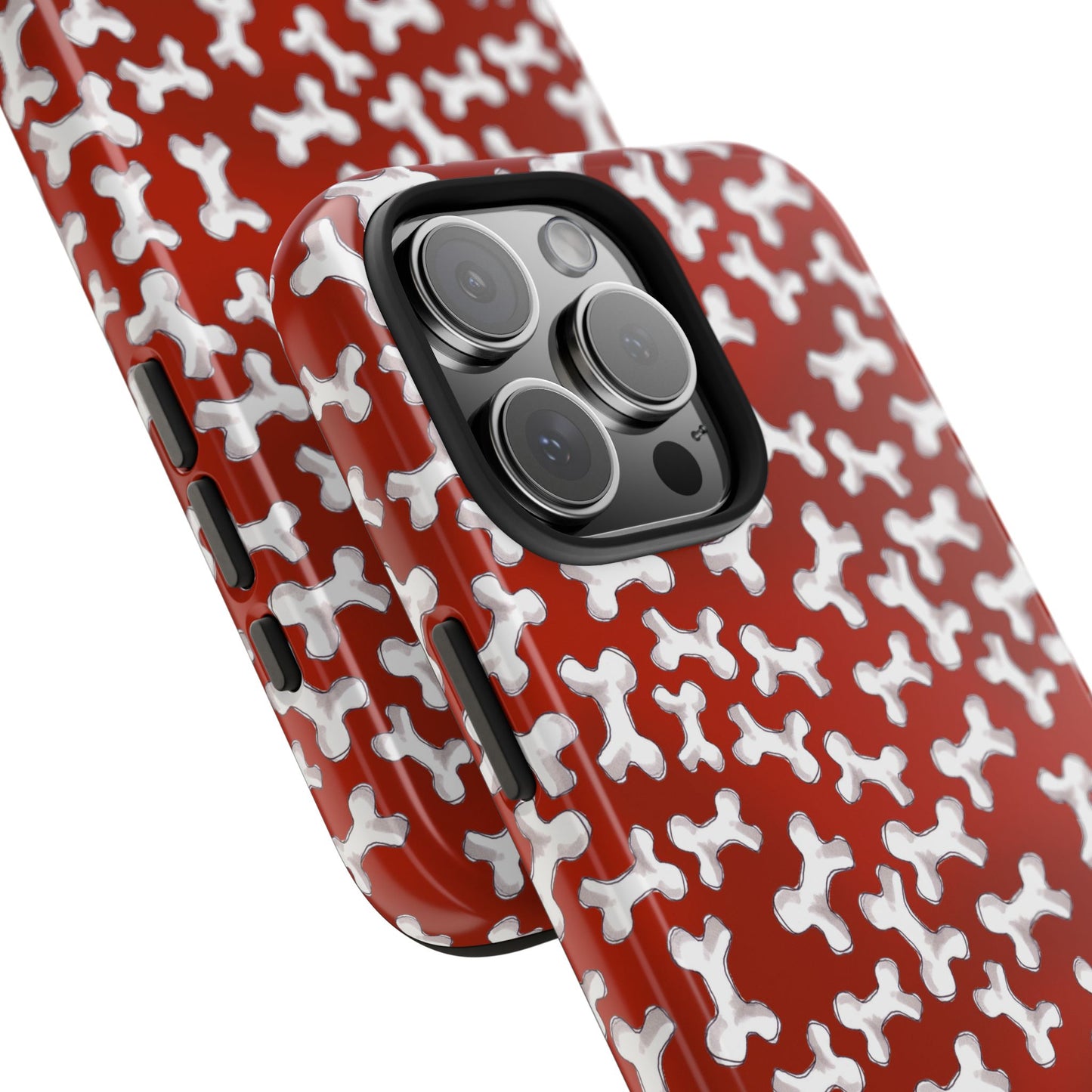 Bones a Lot Red Phone Case