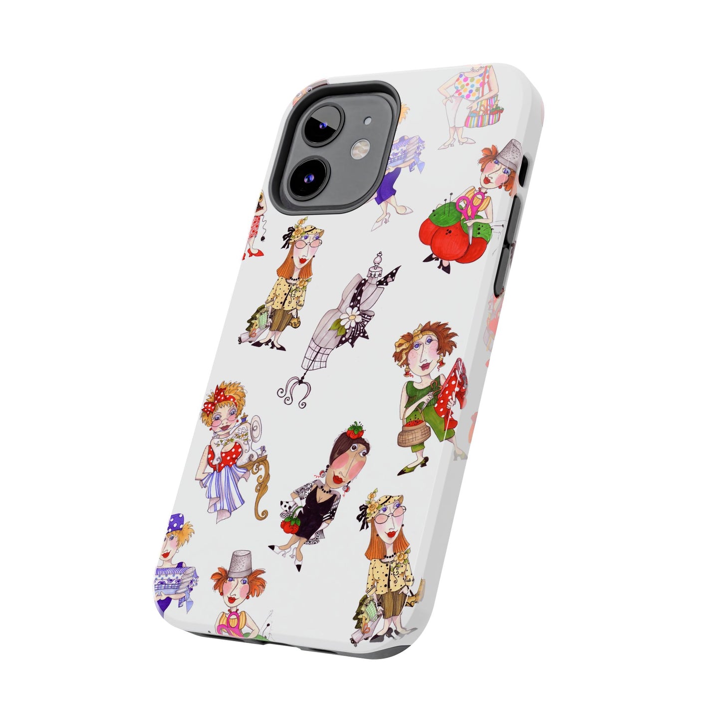 Sewphisticates White Phone Case