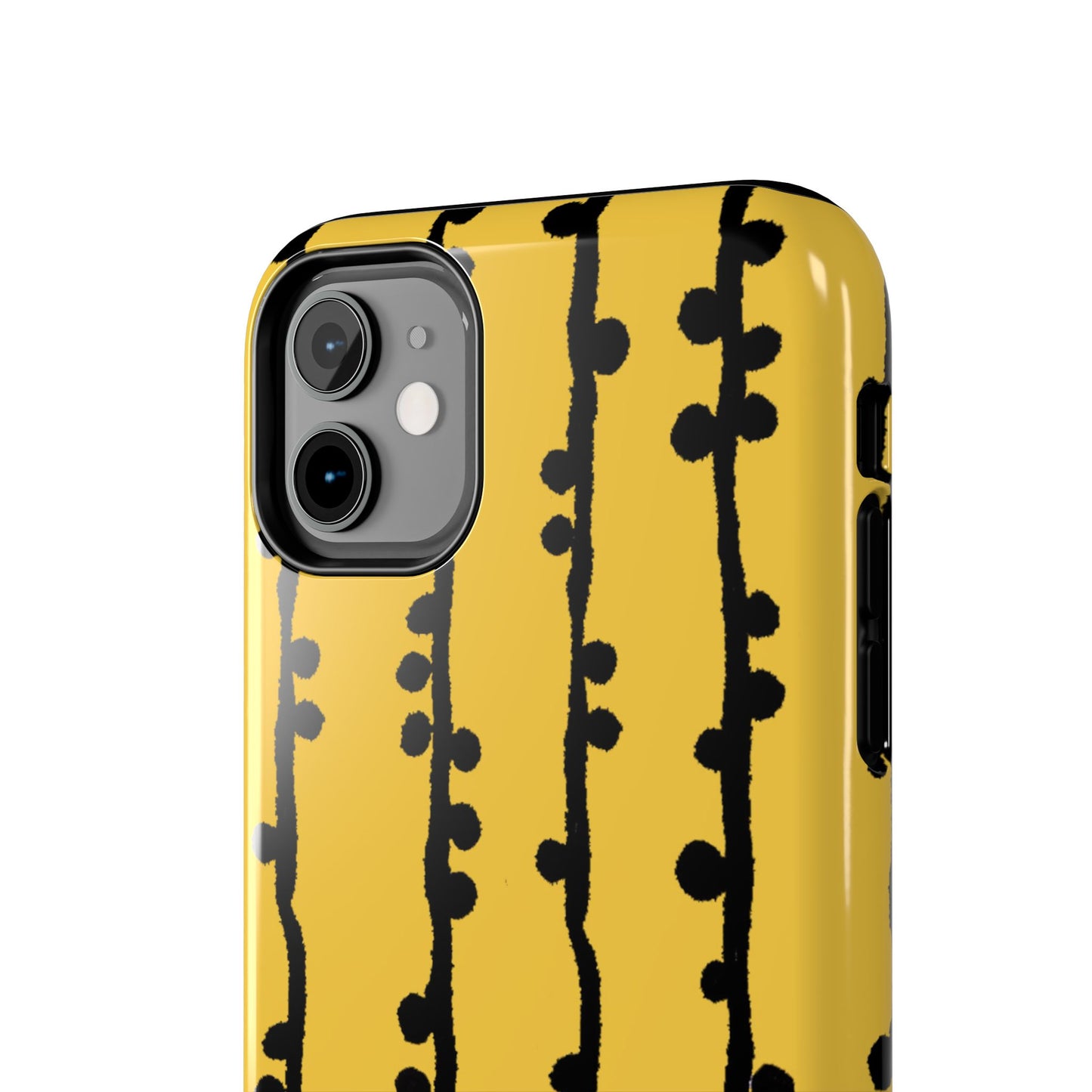 Loopy Stripe Yellow Phone Case