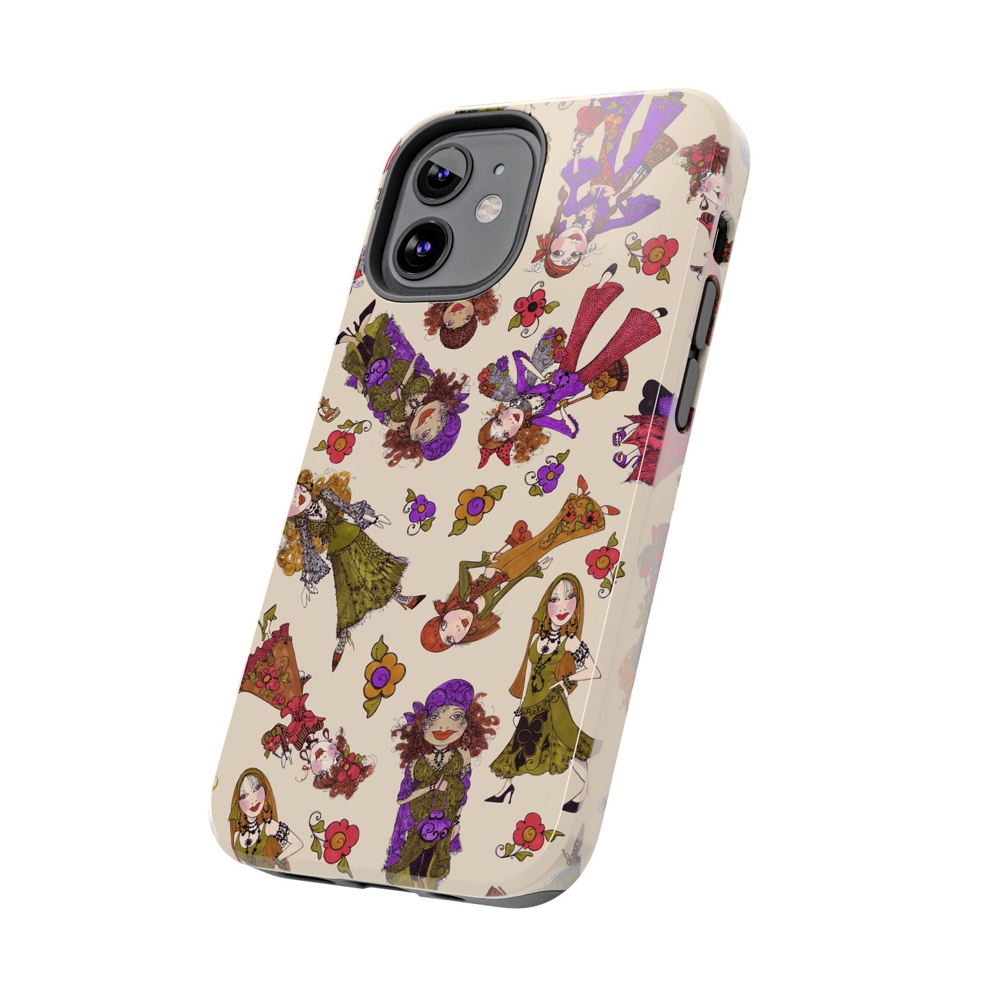 Tossed Gypsies Muslin Phone Case
