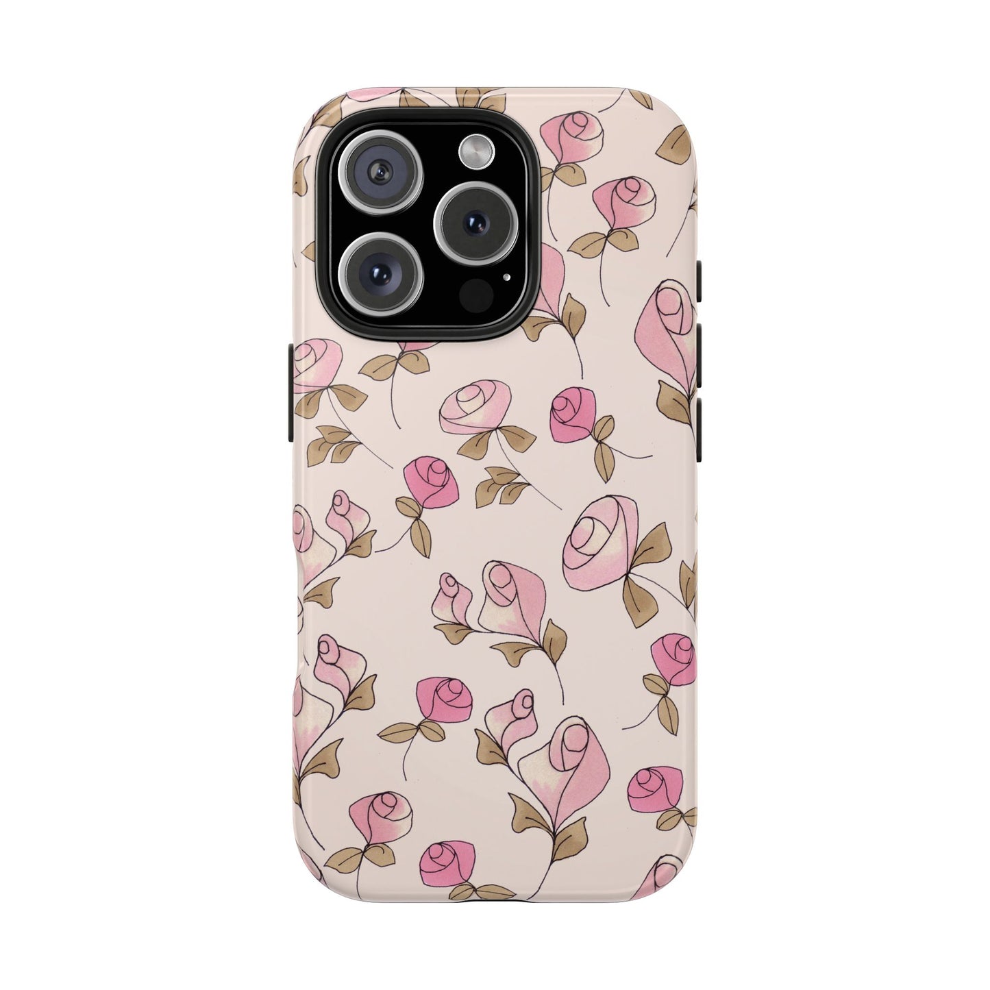 Simply Roses Vanilla Phone Case