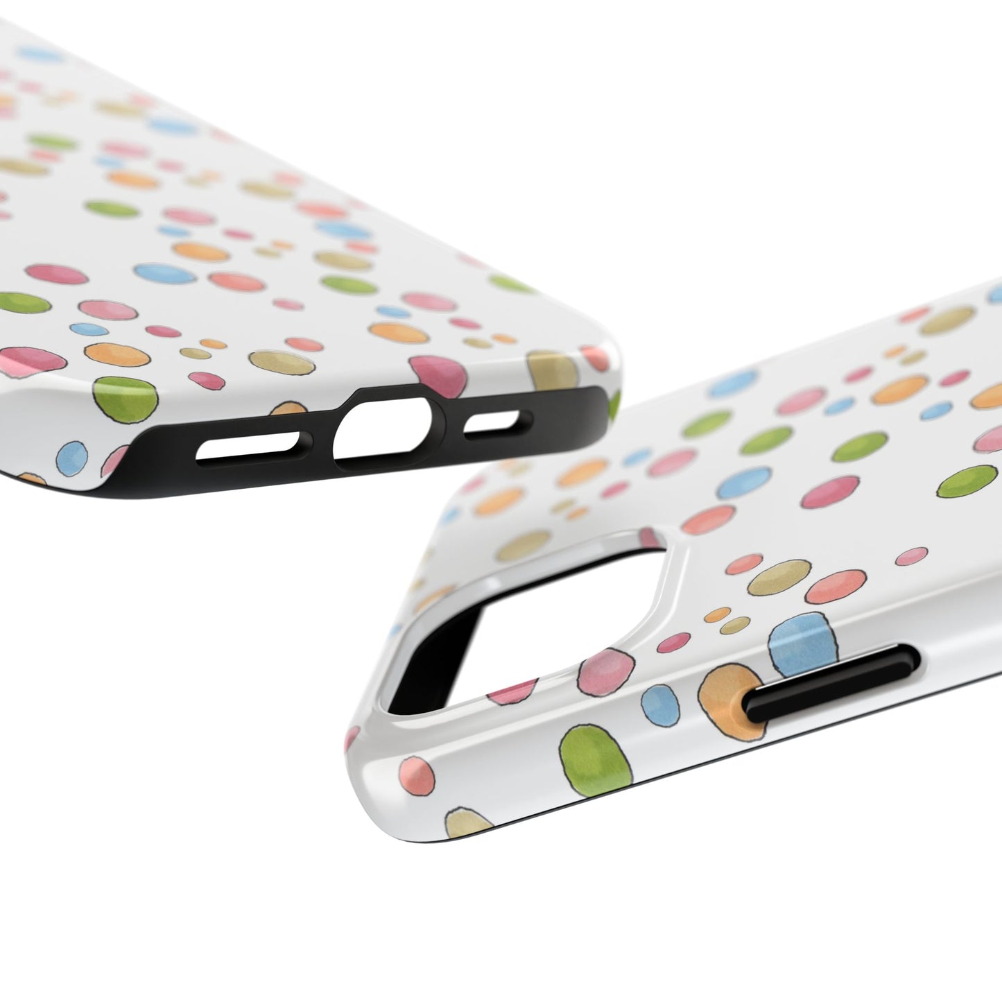 Clown Dots White Phone Case