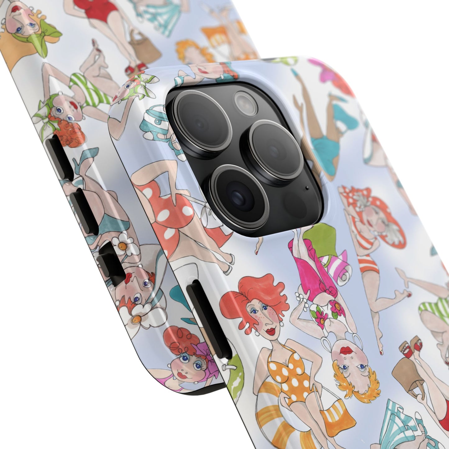 Tossed Fashionistas Phone Case