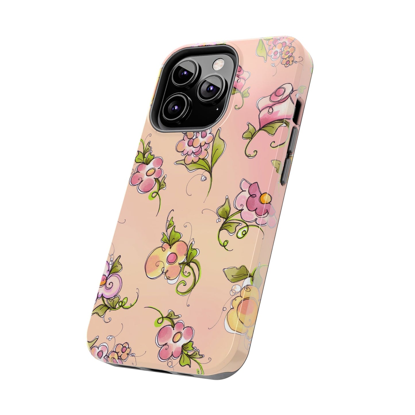 Flower Toss Sunrise Phone Case