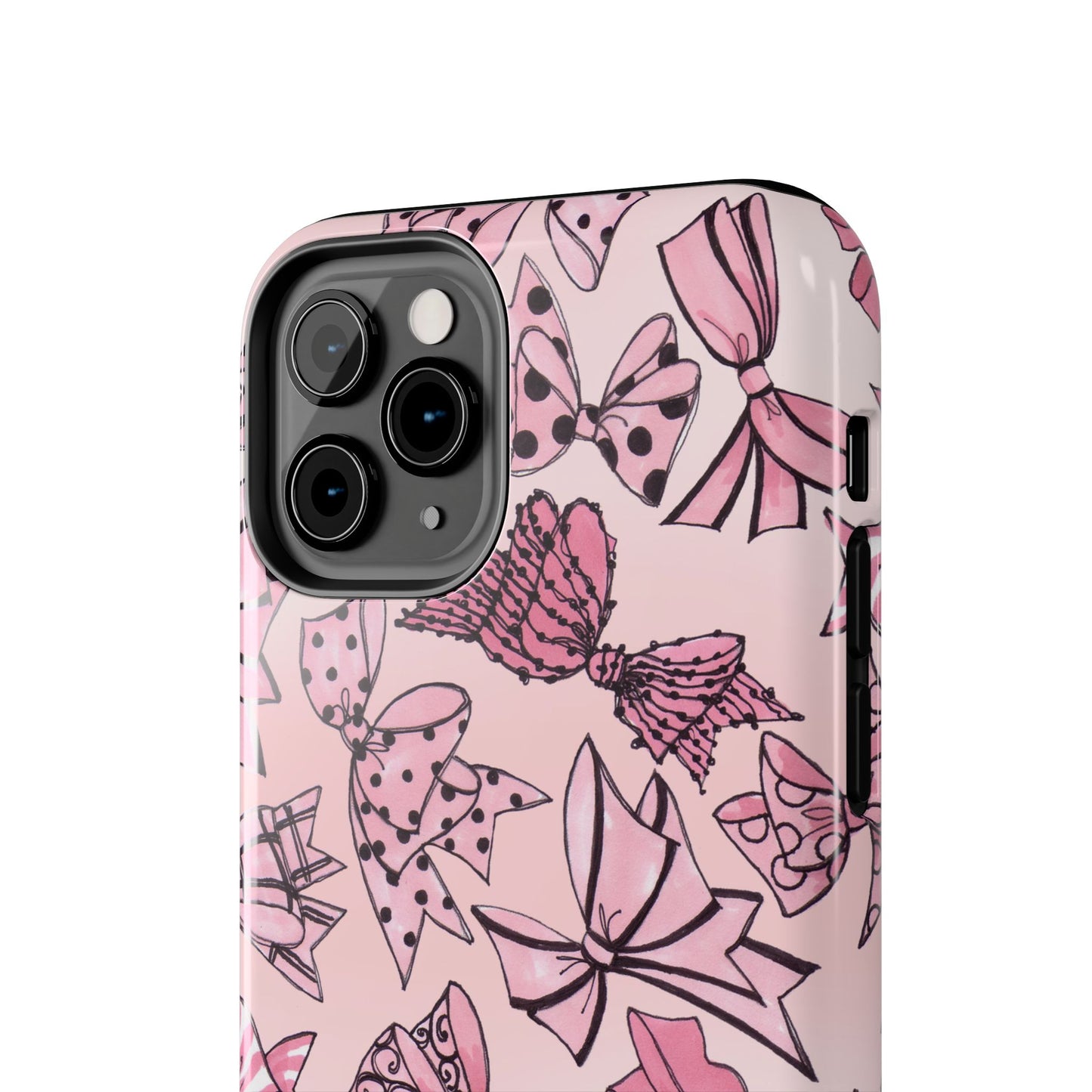 Blushing Bows Pink Sky Phone Case