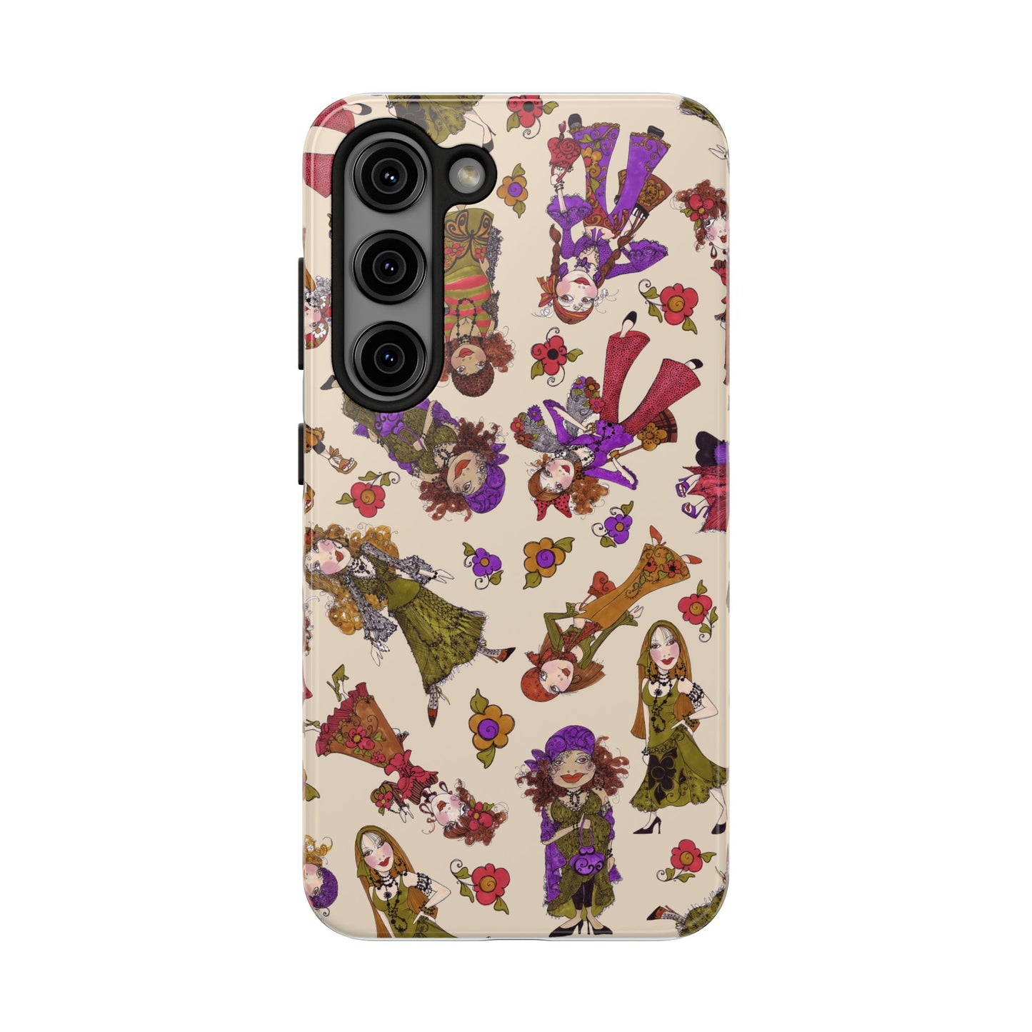 Tossed Gypsies Muslin Phone Case