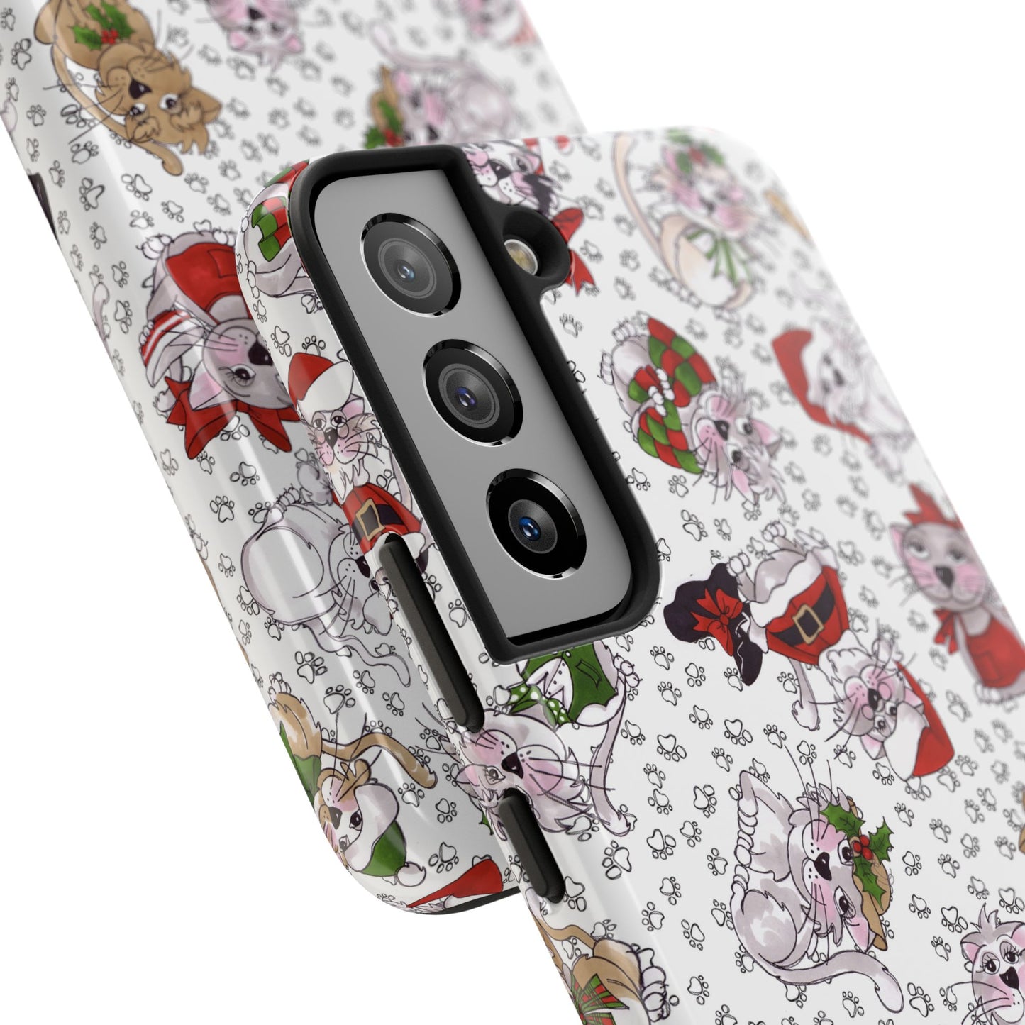 Kitty Blizzard White Phone Case