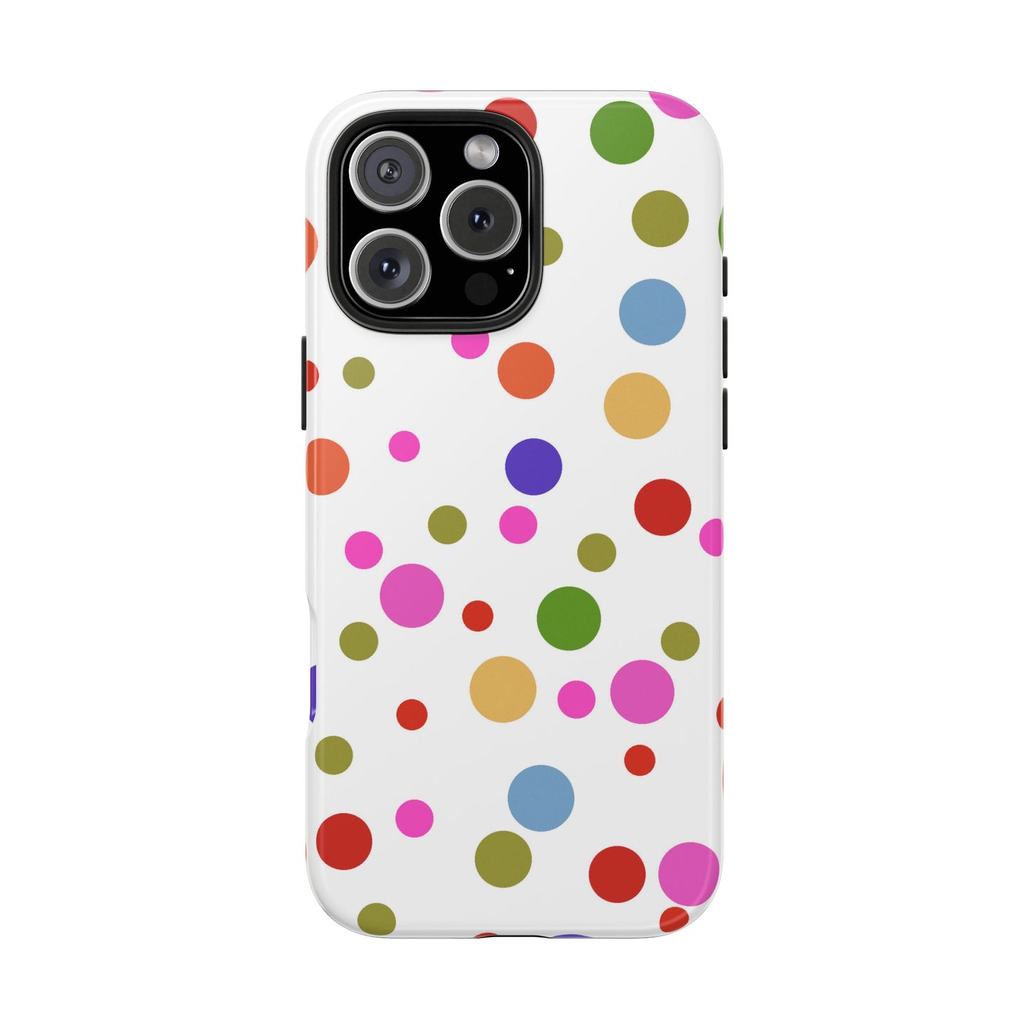 Dot Assortment White Phone Case