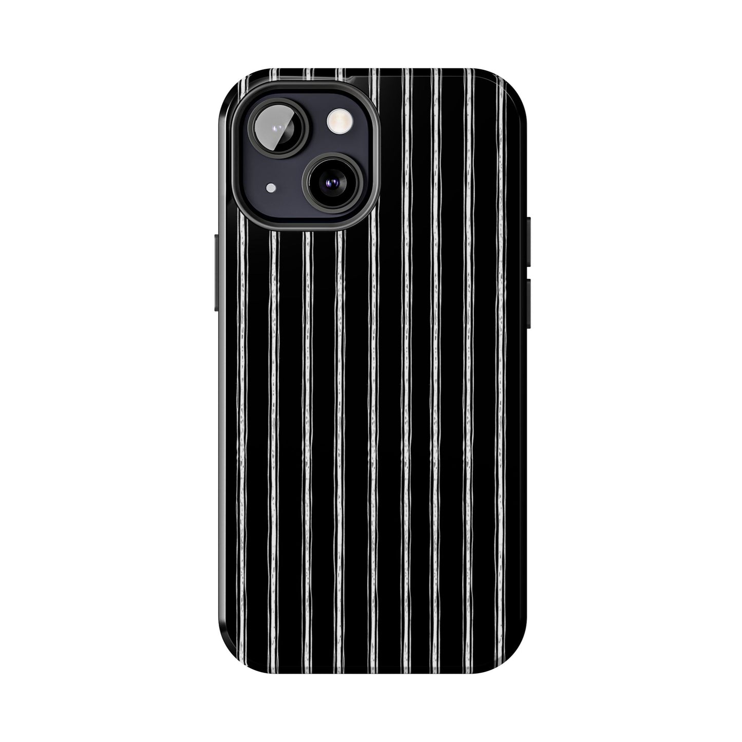 Napkin Stripe Black / White Phone Case