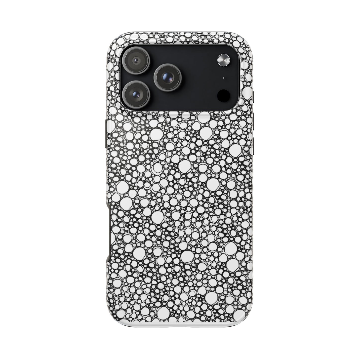 Air Bubbles Black Phone Case