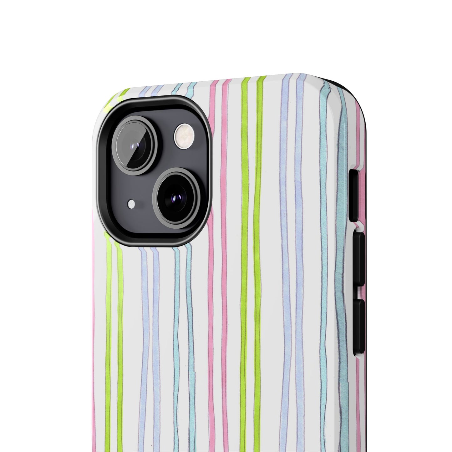 Belle Stripe White Phone Case