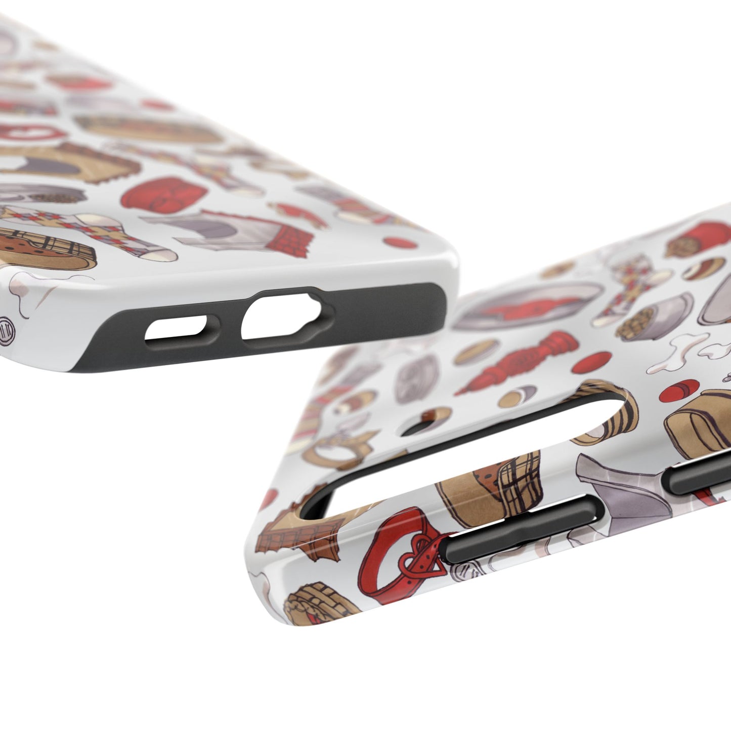 Doggie Stuff Gray Phone Case