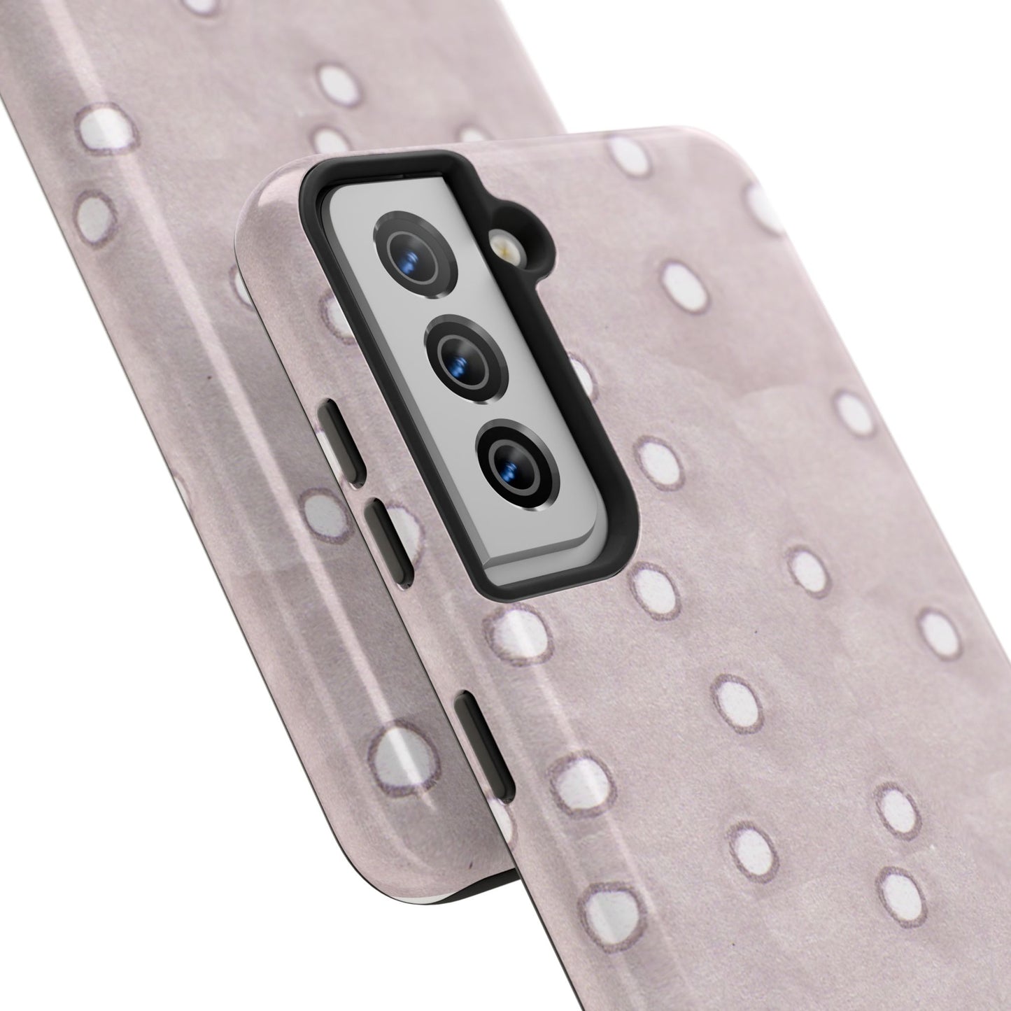 Dinky Dots Silver Phone Case