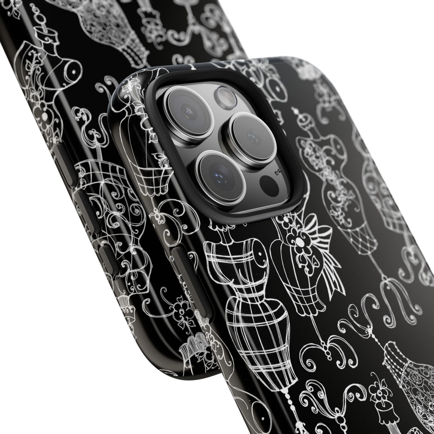 Mannequinique Black / White Phone Case