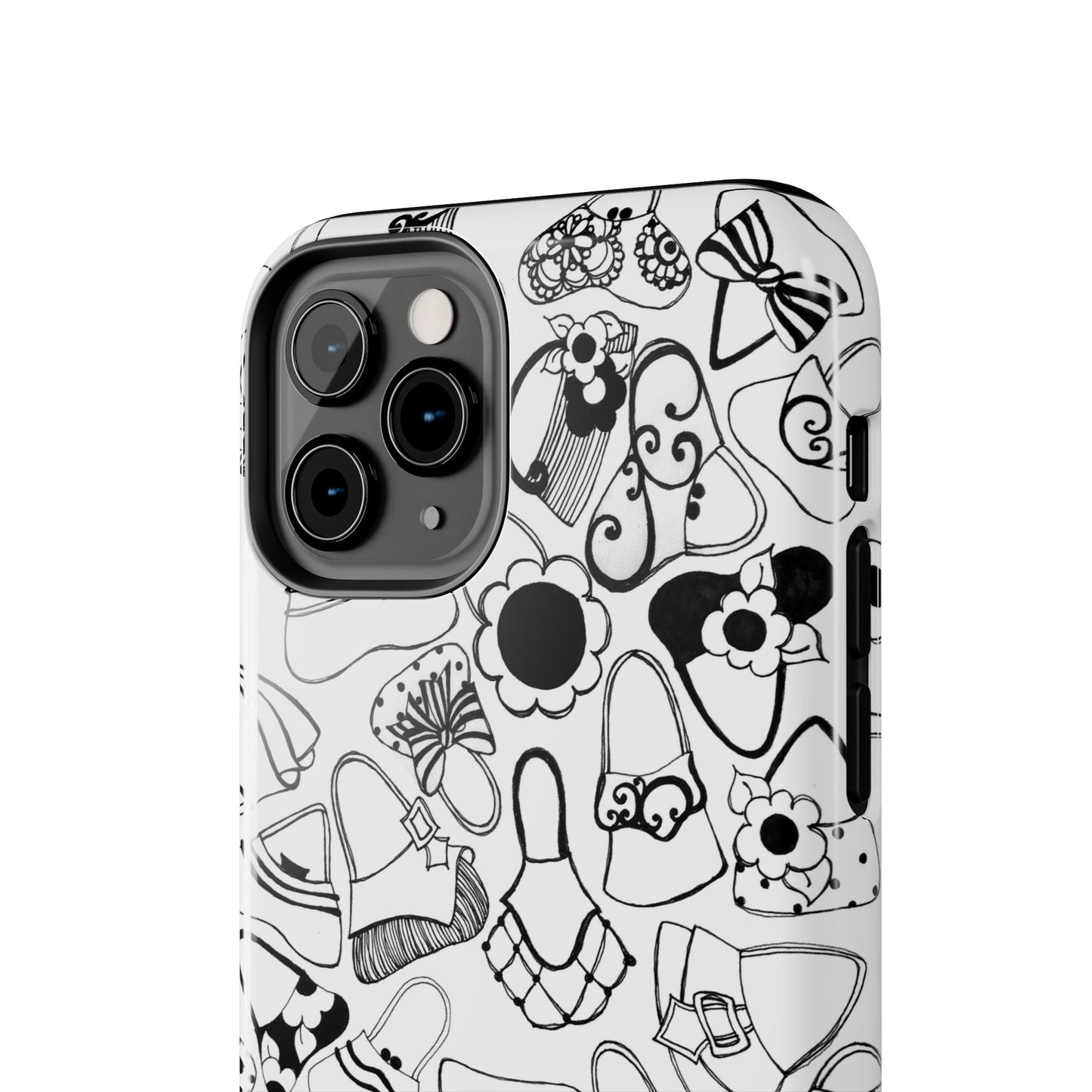 Handbags White / Black Phone Case