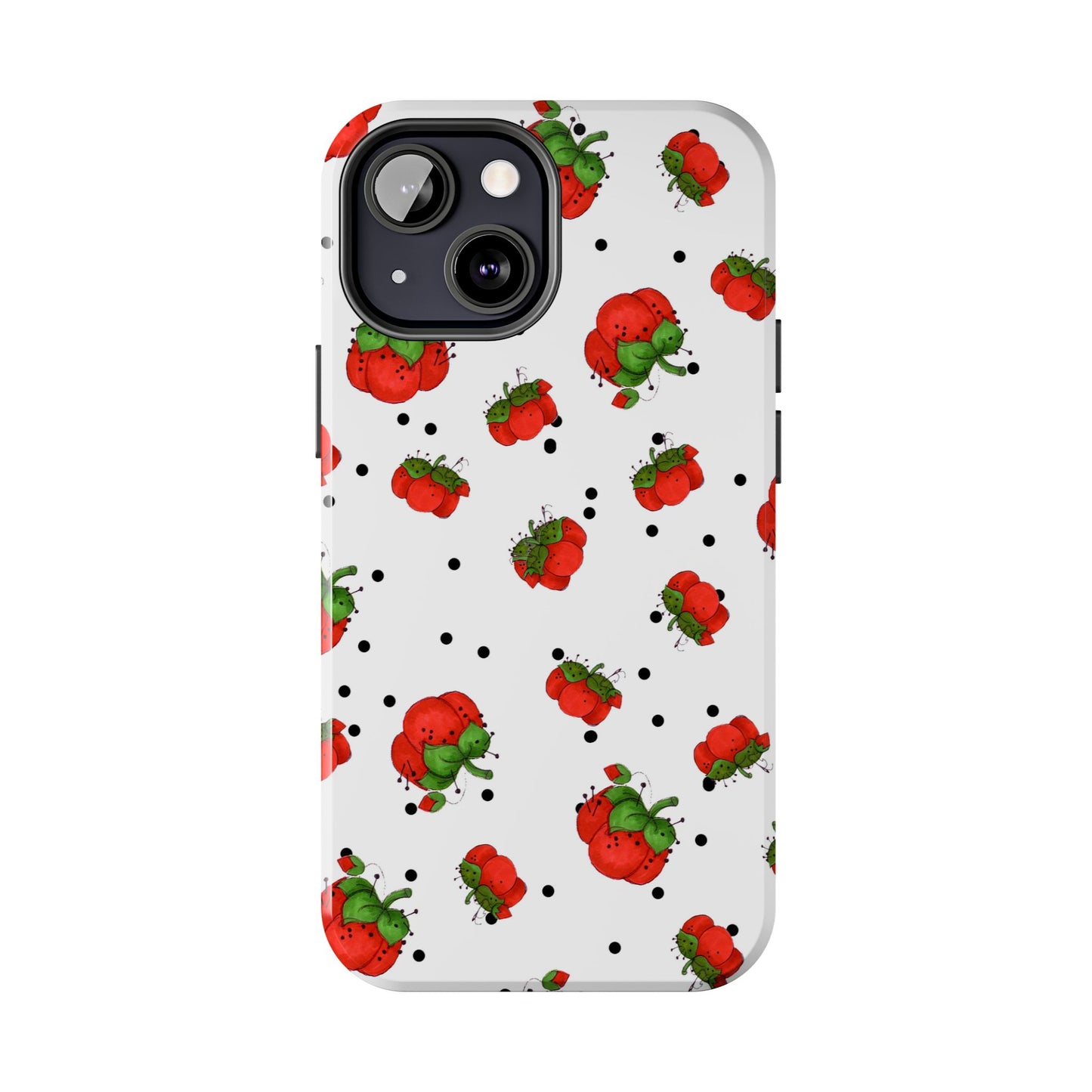 Pin Dots White Phone Case
